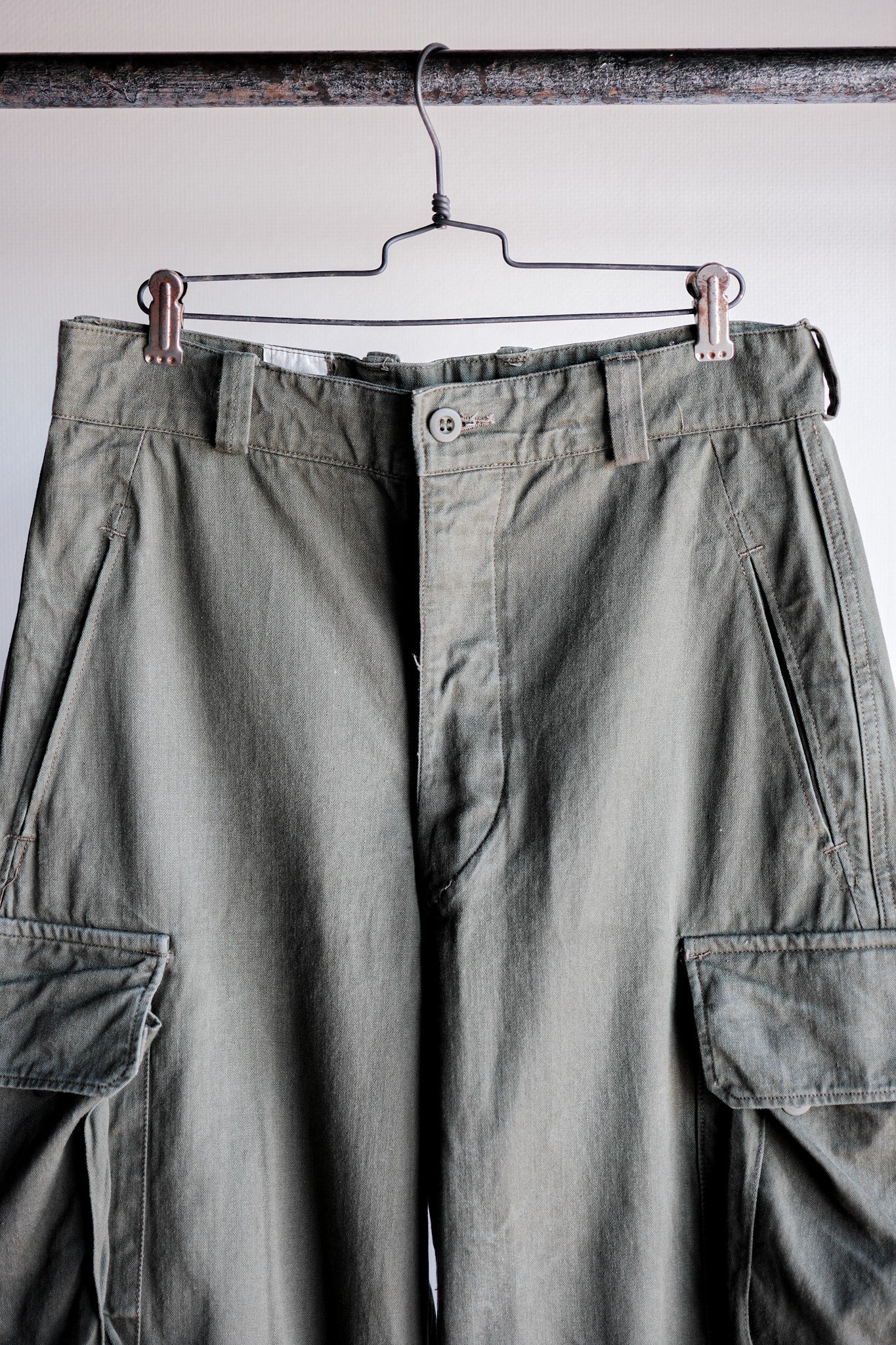 【~60's】French Army M47 Field Trousers Size.21