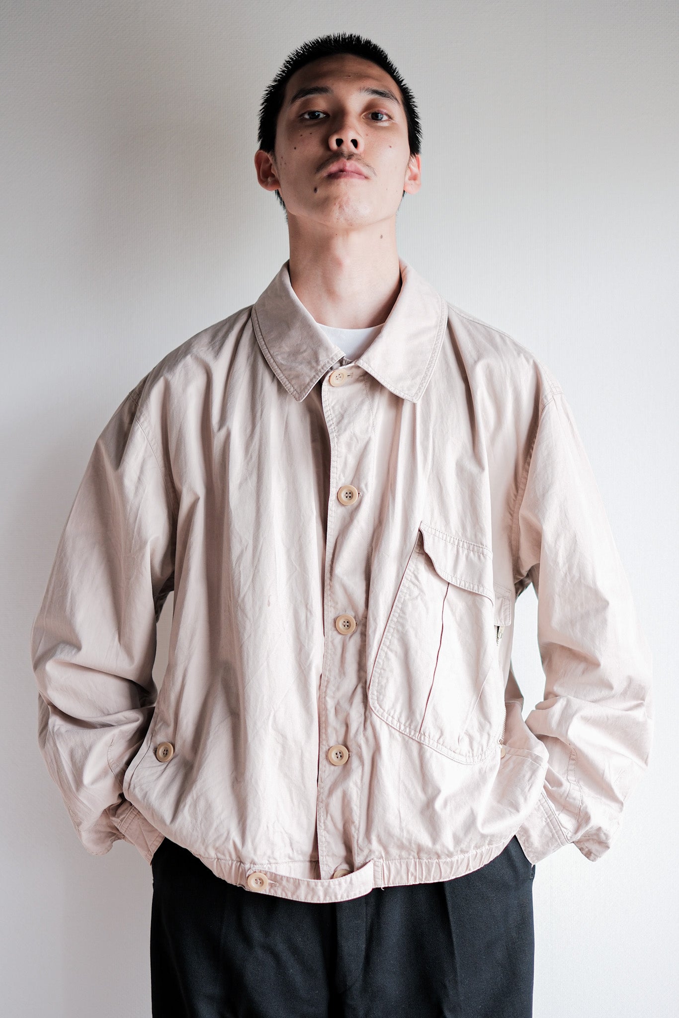 【~80's】Old GIORGIO ARMANI Cotton Blouson