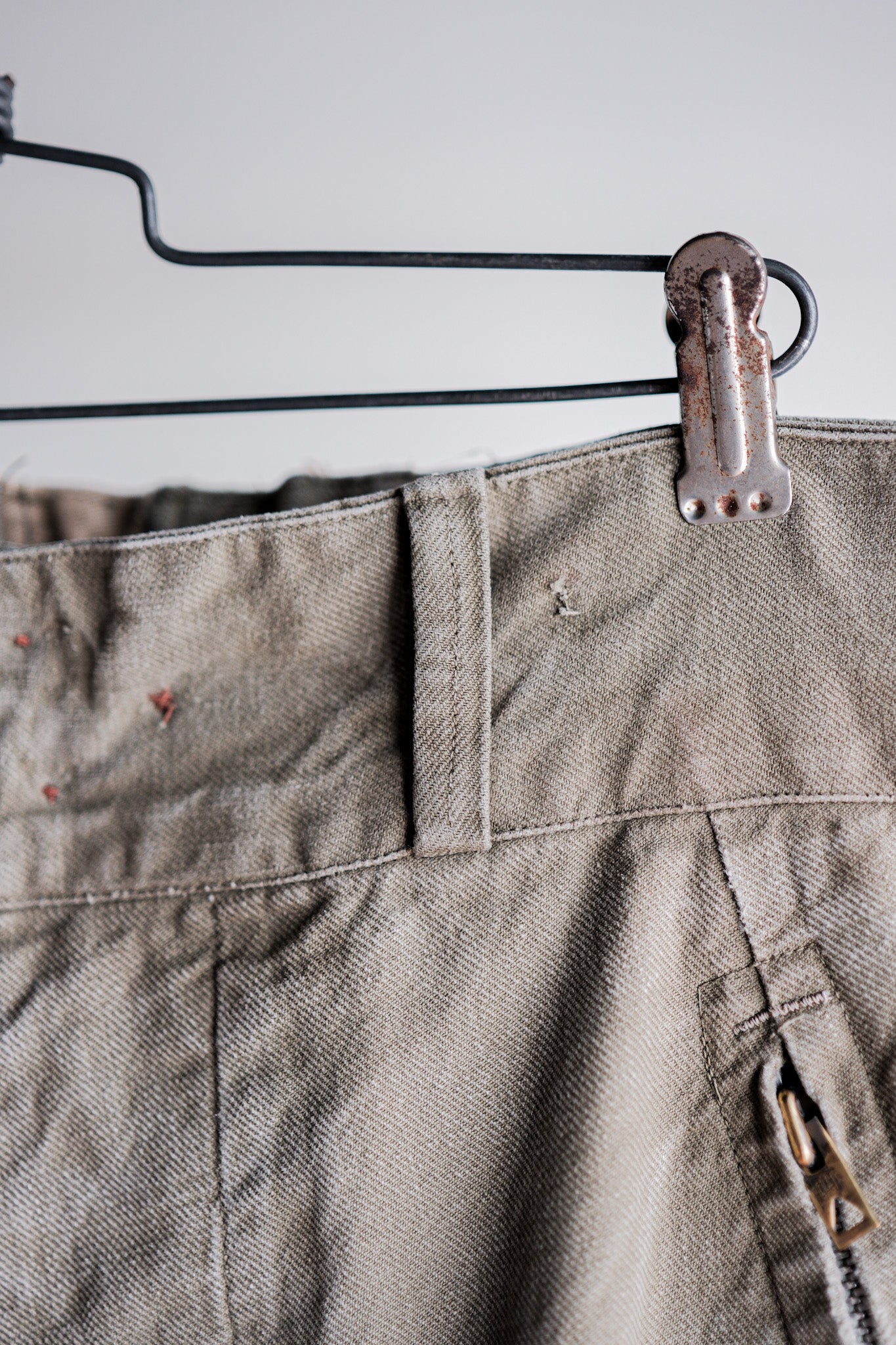 【~40's】French Army TAP47 Paratrooper Trousers "1st Type"