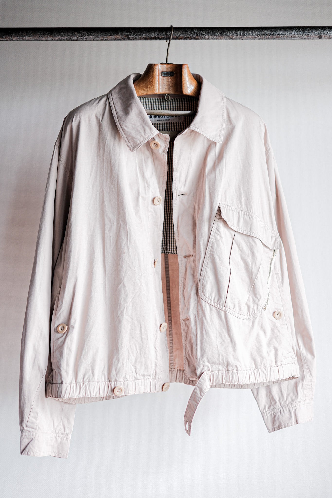 【~80's】Old GIORGIO ARMANI Cotton Blouson
