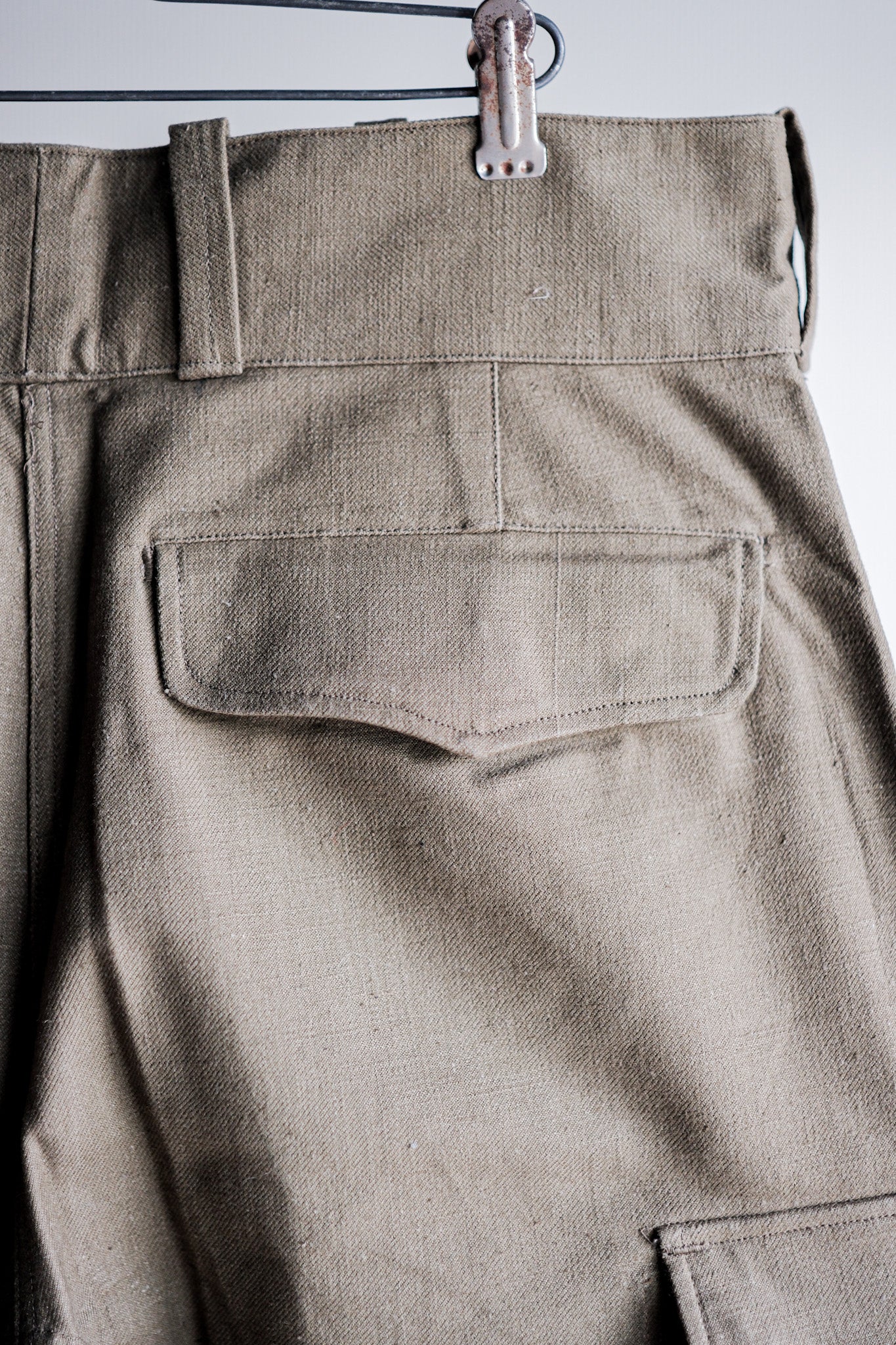【~40's】French Army M47 Field Trousers Size.84M "1st Type" "Dead Stock"