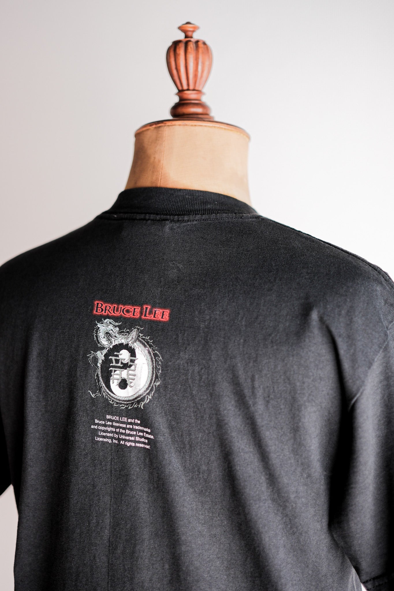 【~00's】Vintage Print T-shirt Size.M "Bruce Lee"