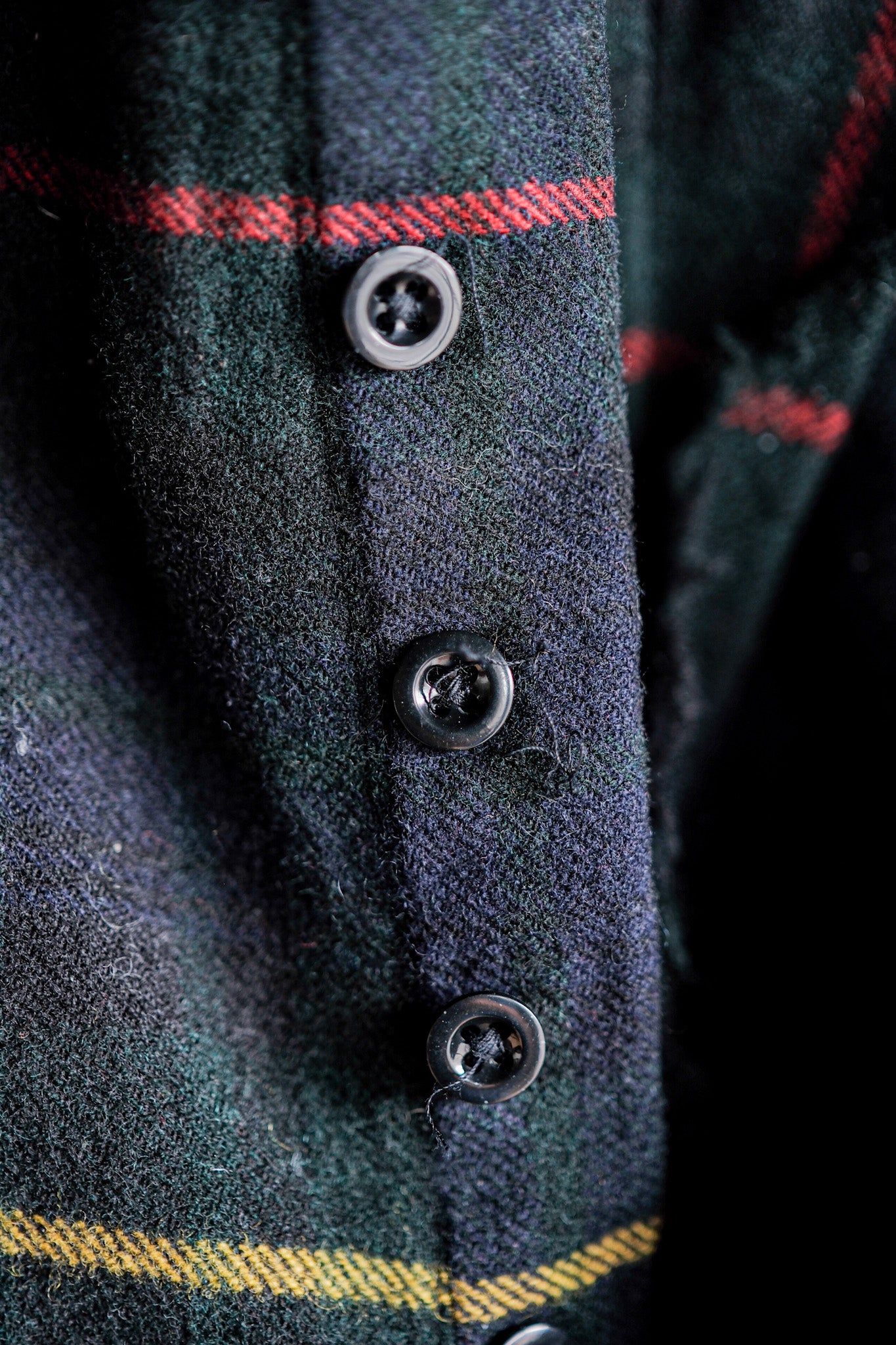 【~60's】Scottish Military Ceremony Wool Trousers Size.9