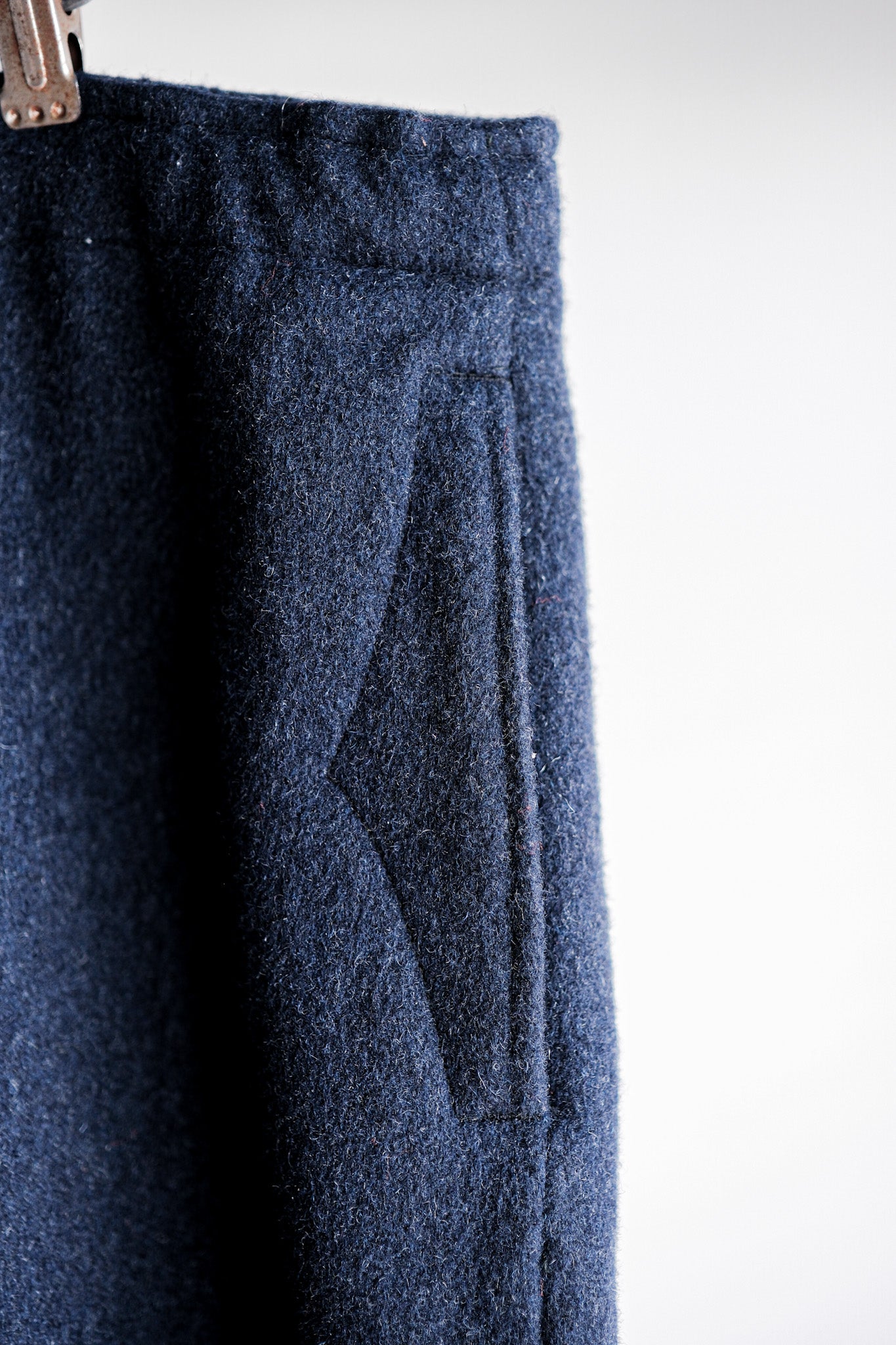 【~40's】French Army SSA Hospital Wool Trousers Size.1A