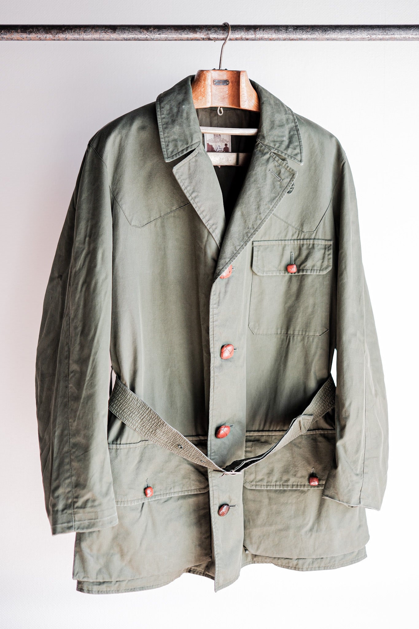 【~60’s】Vintage Grenfell Shooter Jacket Size.42 “Mountain Tag”