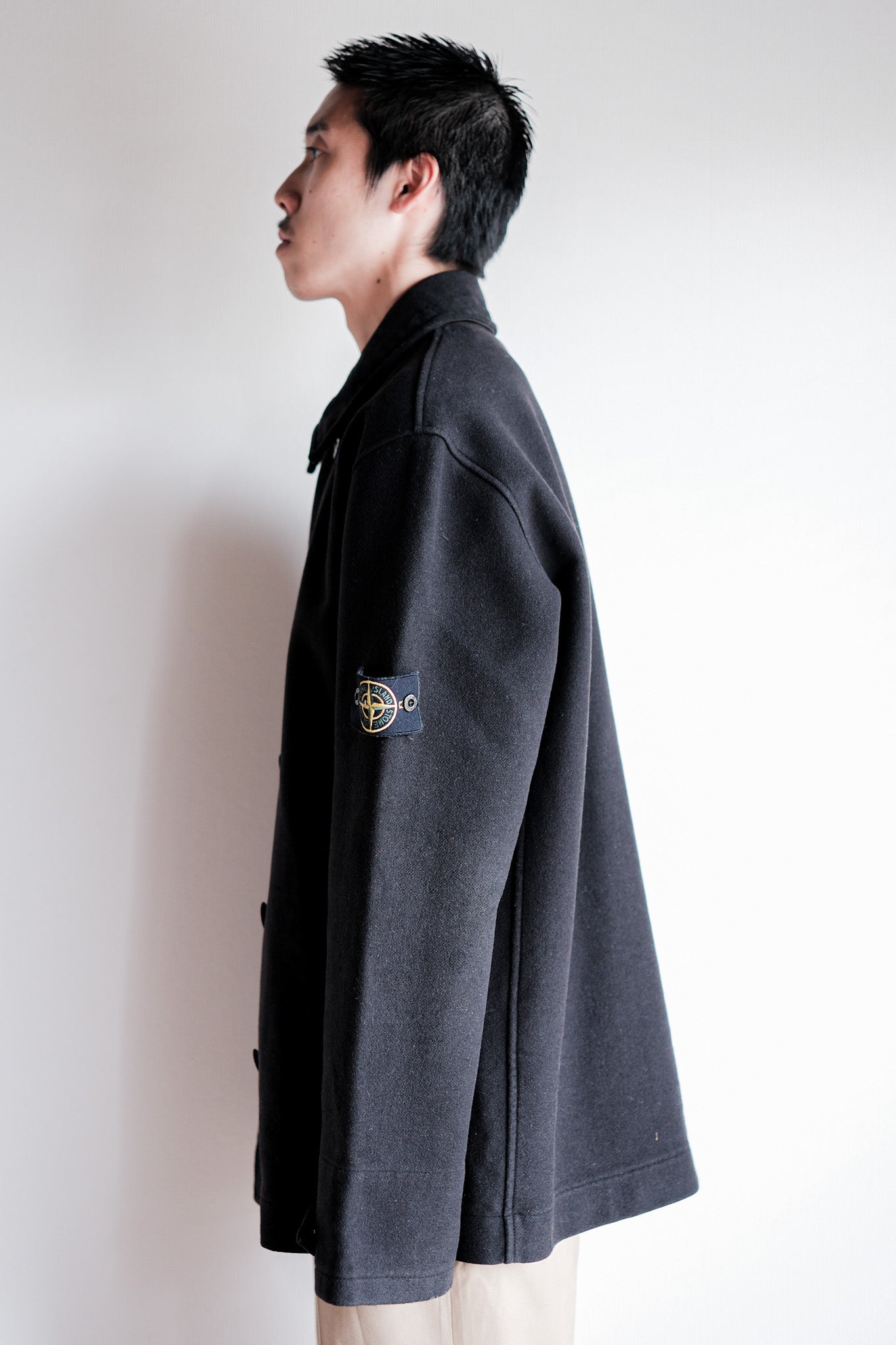 【06AW】Old STONE ISLAND Double Breasted Wool Jacket Size.L