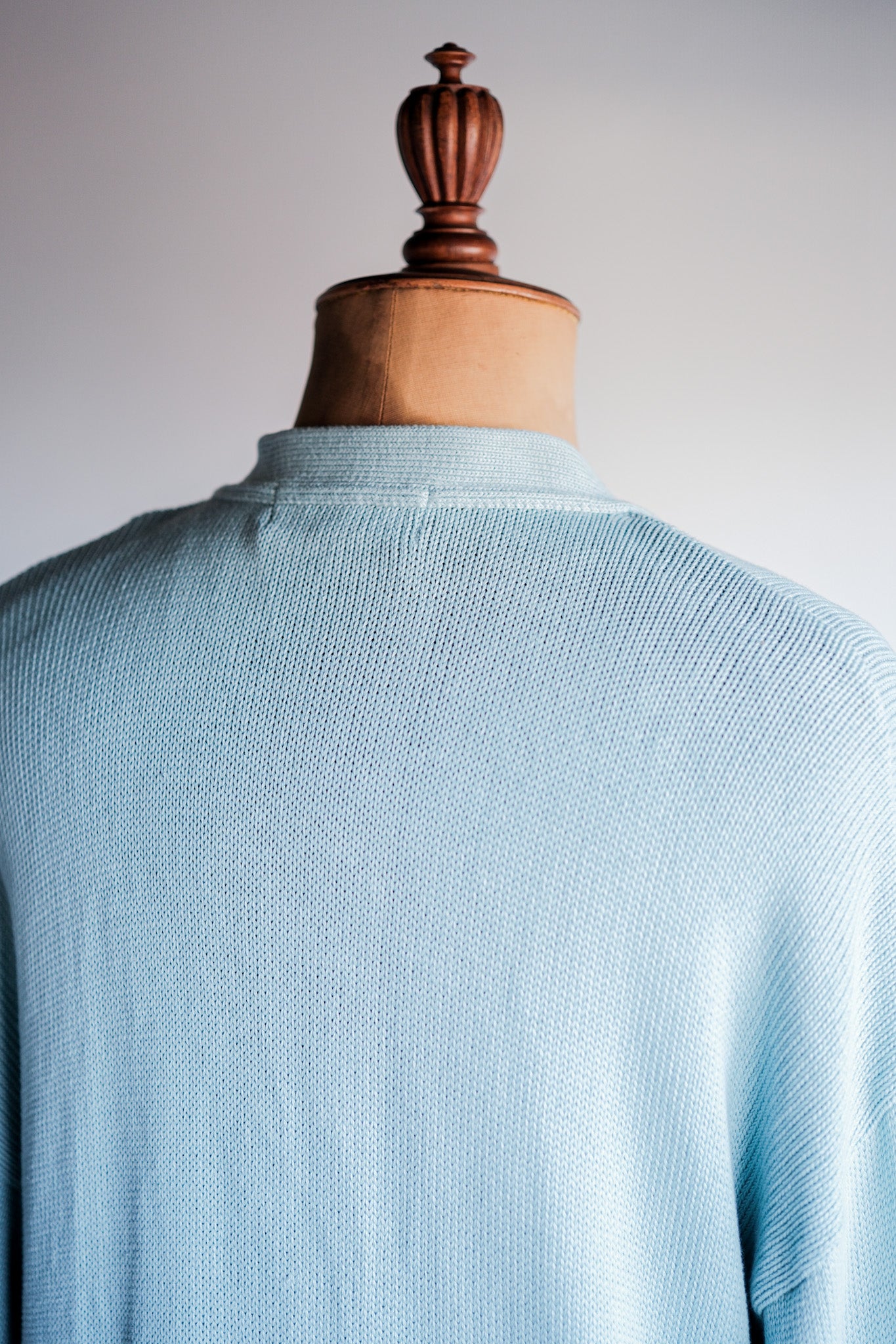 【~90's】Italian Vintage Cotton Argyle Cardigan