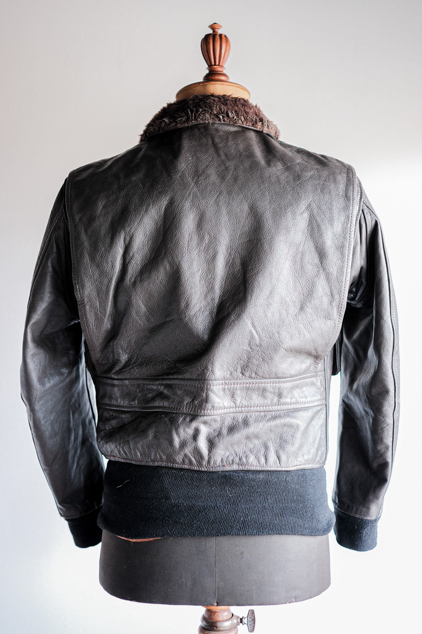 【~60's】U.S.NAVY G-1 Leather Flight Jacket Size.36