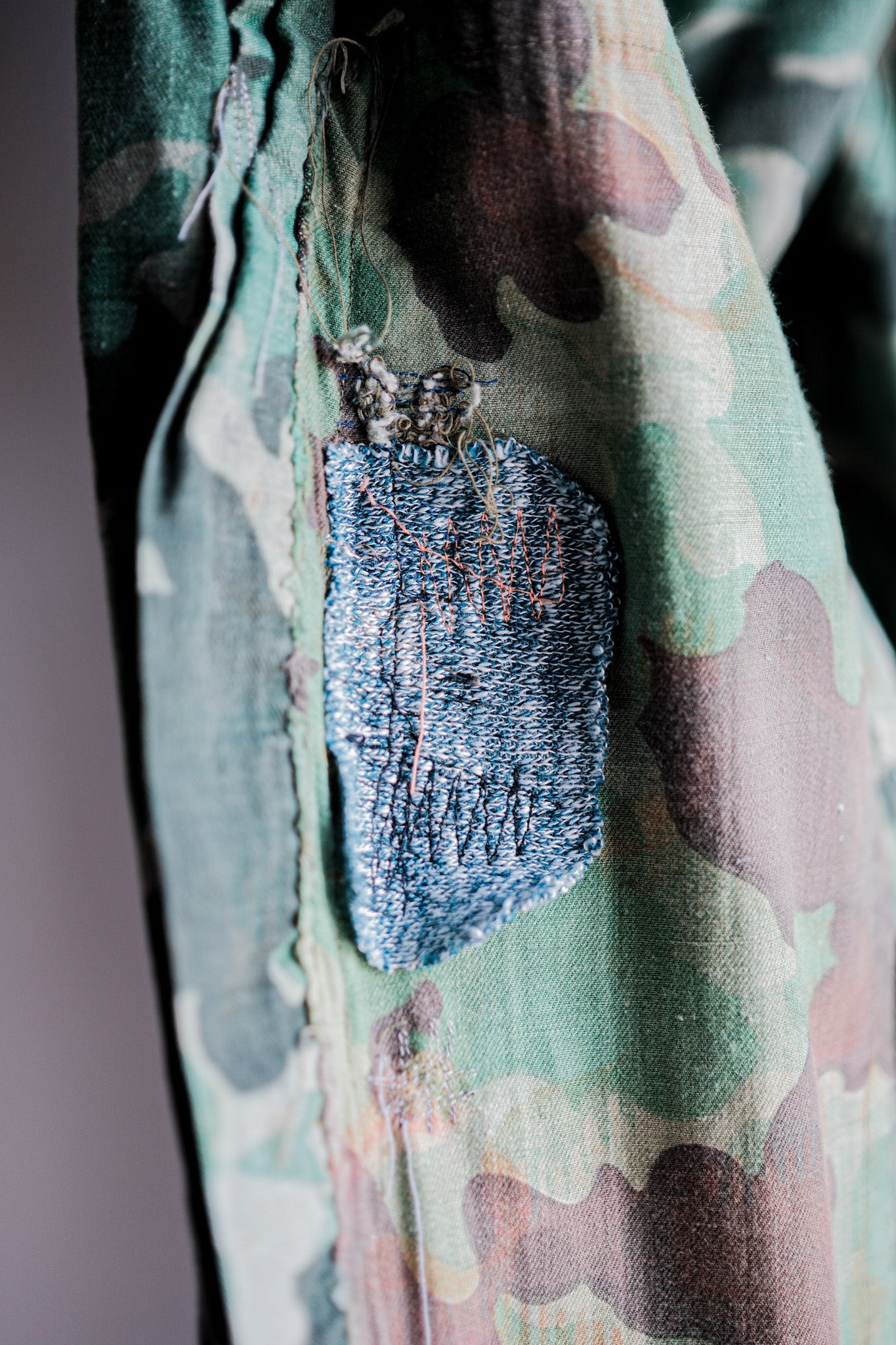 【~50's】Czechoslovakian Army Dubaky Camouflage Reversible Trousers