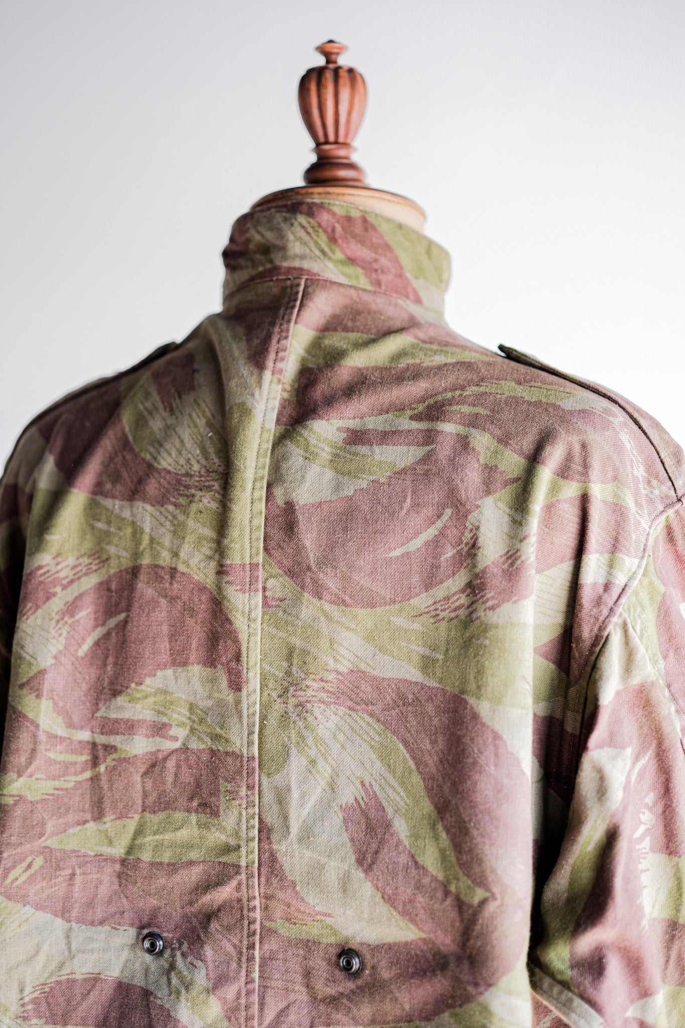 【~50's】French Army TAP47/52 Lizard Camouflage Paratrooper Jacket