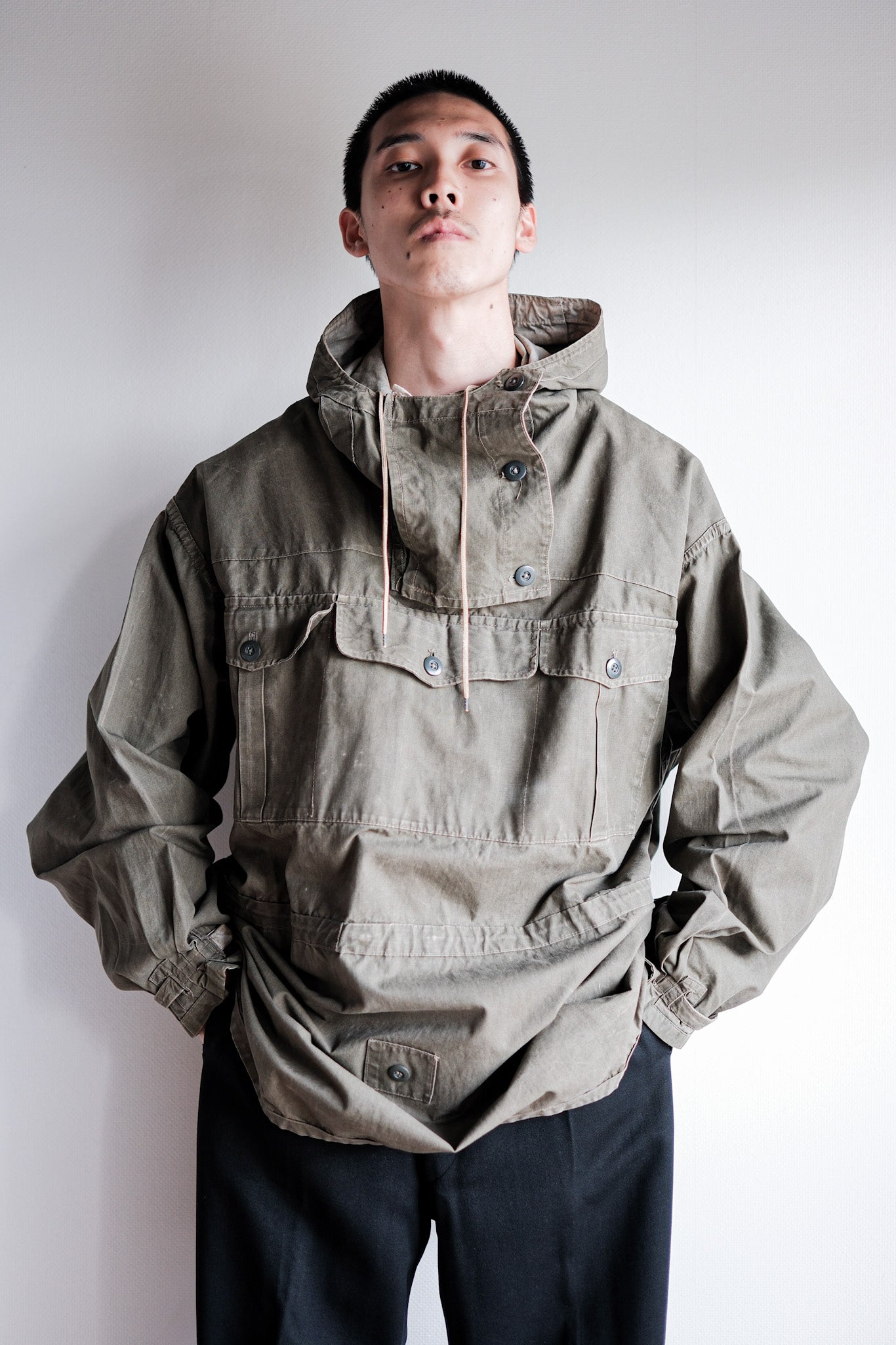 【~40's】German Army M42 Gebirgsjäger Reversible Windbluse "2nd Type"
