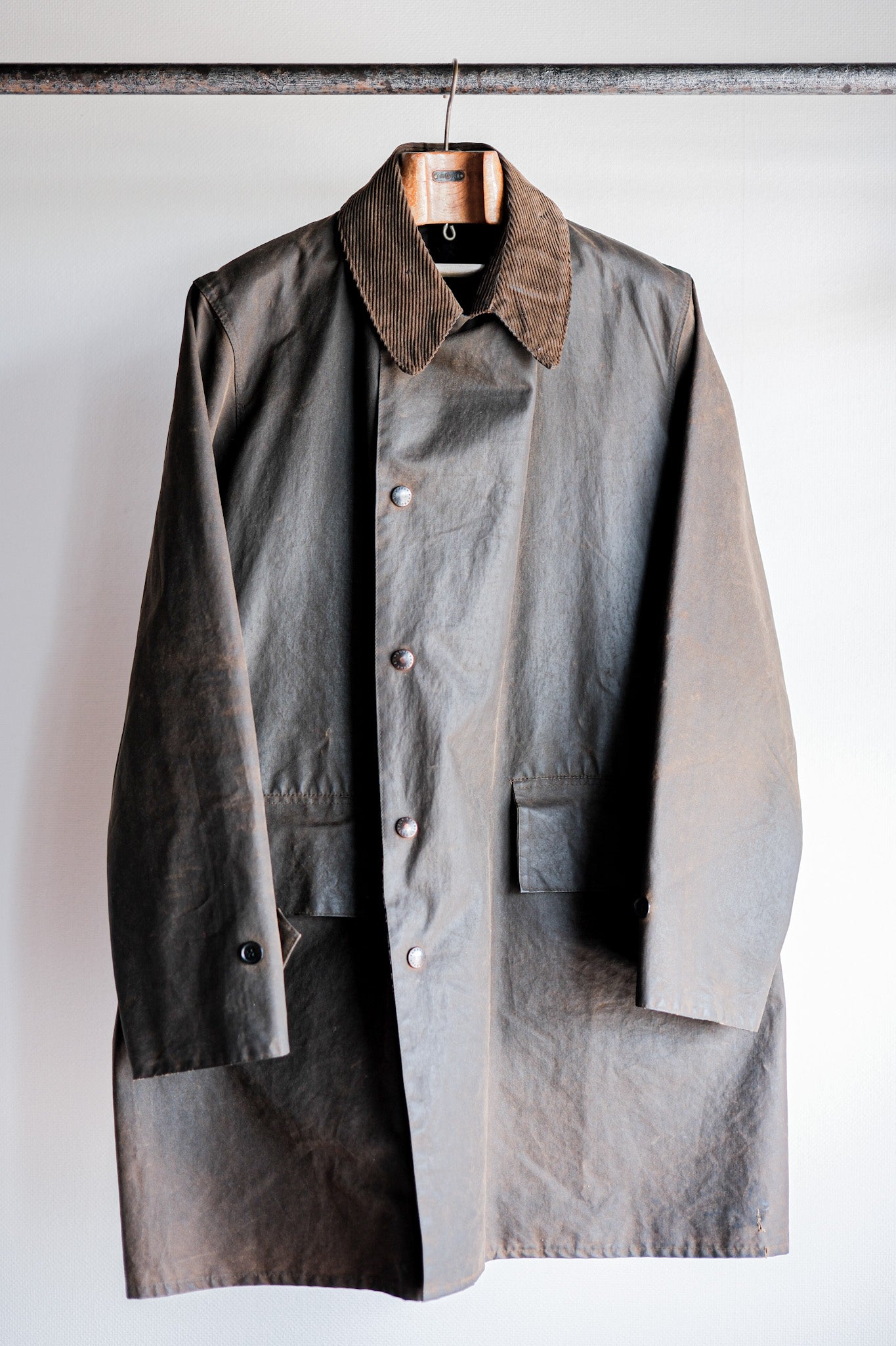 【~80's】Vintage Barbour "3/4 COAT" 2 Crest