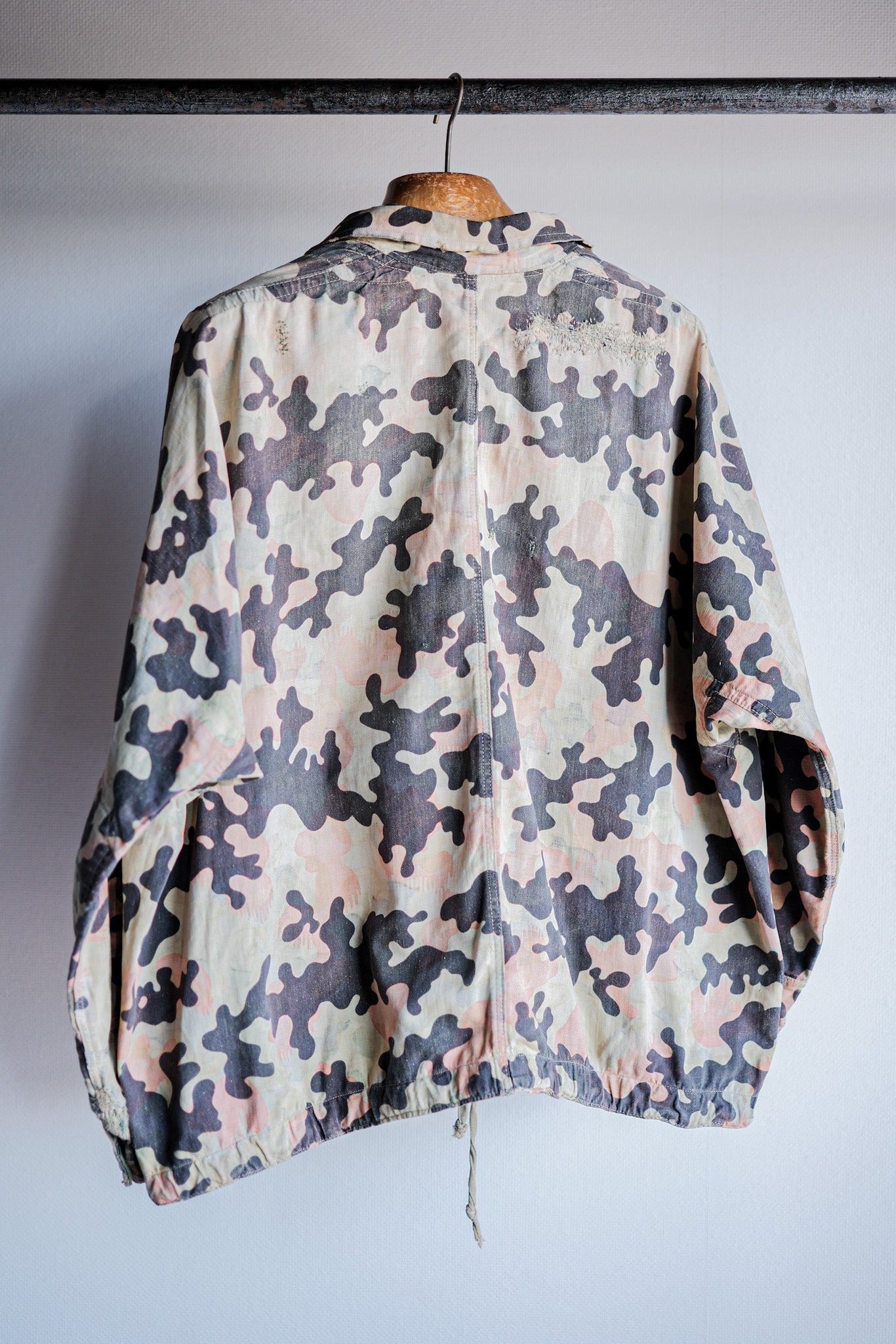 【~50's】Czechoslovakian Army Dubaky Camouflage Reversible Smock