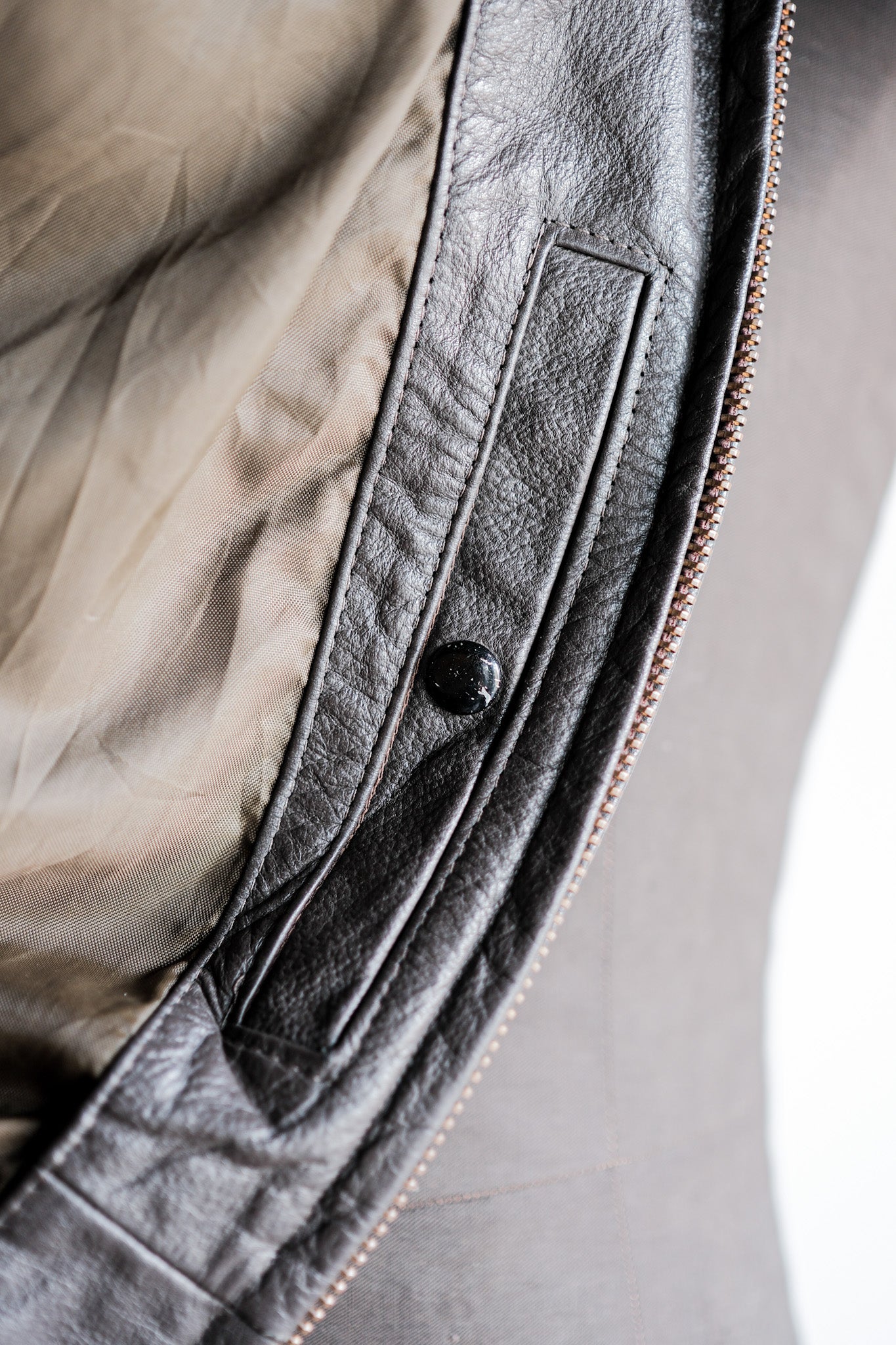 【~60's】U.S.NAVY G-1 Leather Flight Jacket Size.36