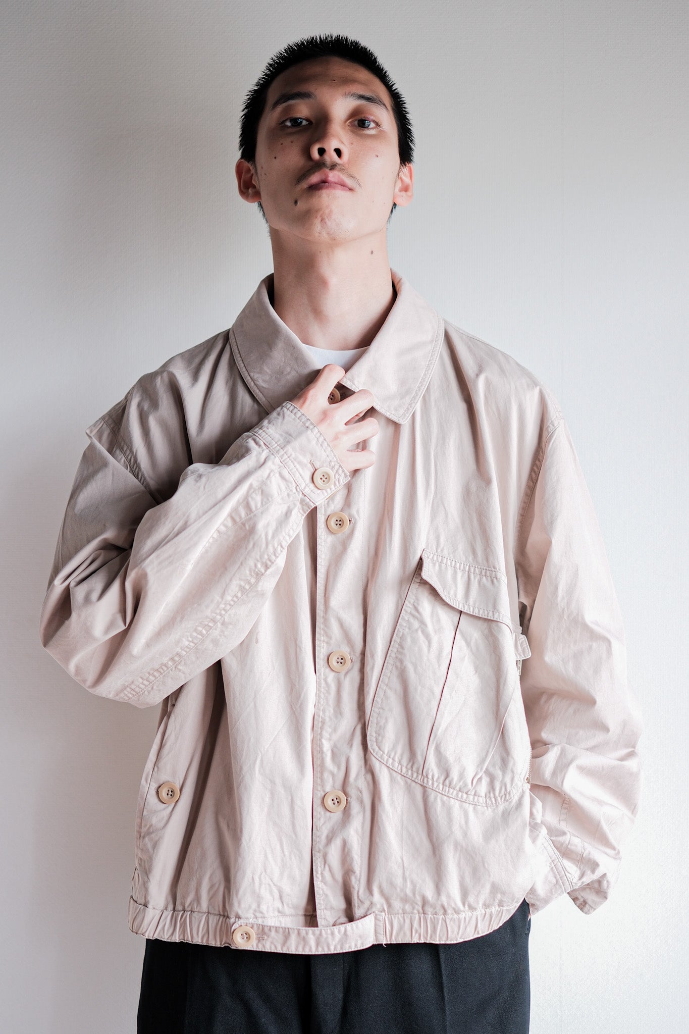 【~80's】Old GIORGIO ARMANI Cotton Blouson