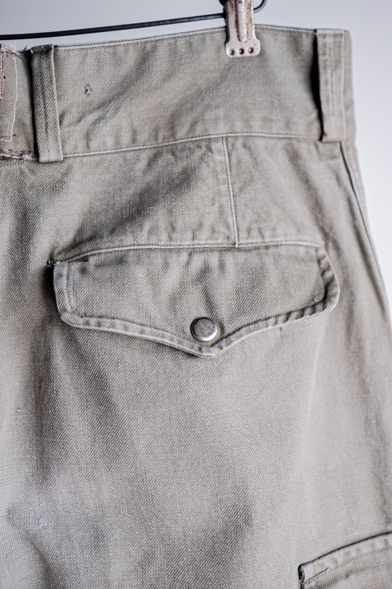 【~40's】French Army TAP47 Paratrooper Trousers "1st Type"