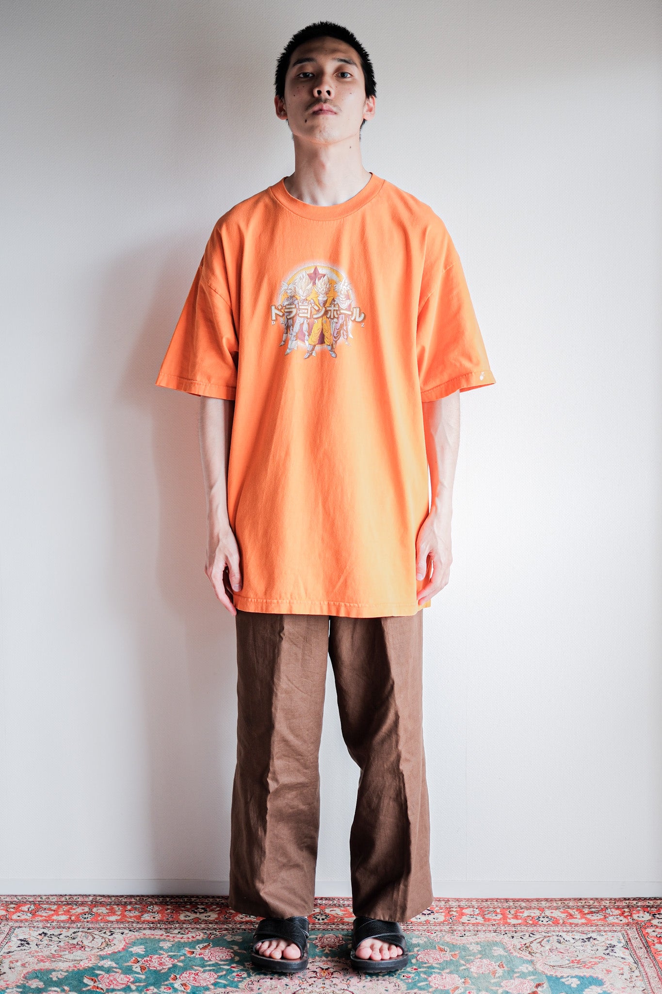 【~90's】Vintage Anime Print T-shirt Size.XL "Dragon Ball" "Made in U.S.A."