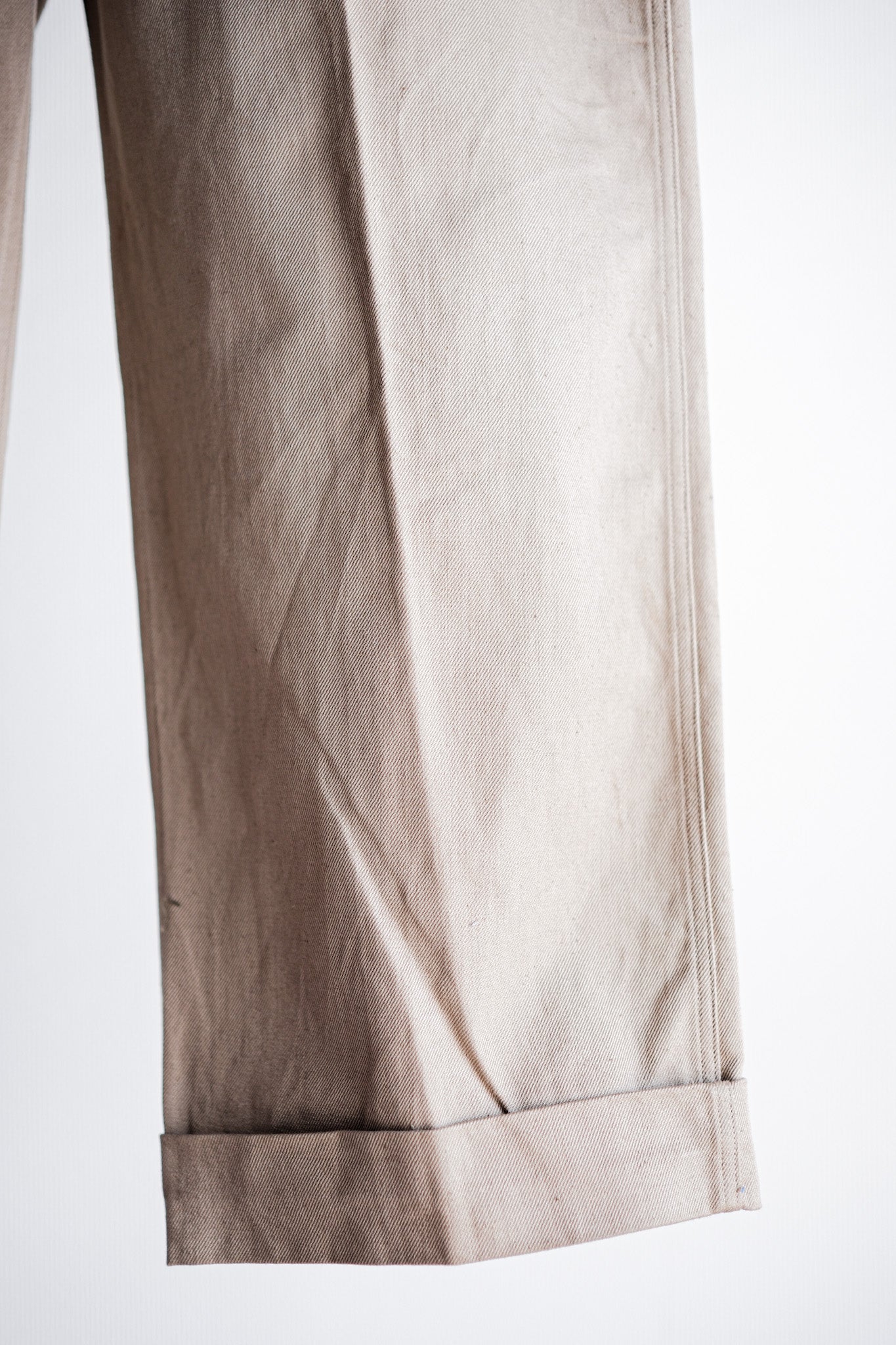 【~60's】French Army M52 Chino Trousers Size.22 "Dead Stock"