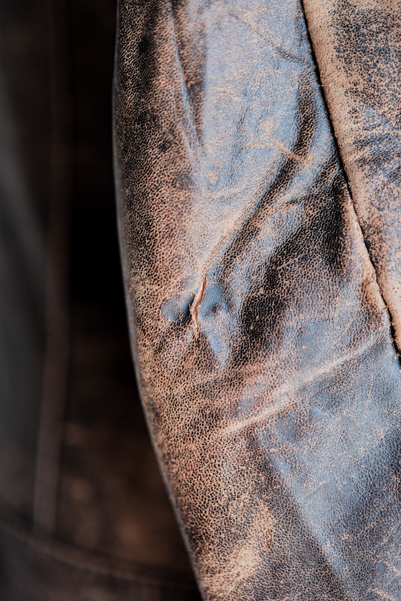 【~50’s】Vintage Levi’s Leather Jacket "Short Horn"