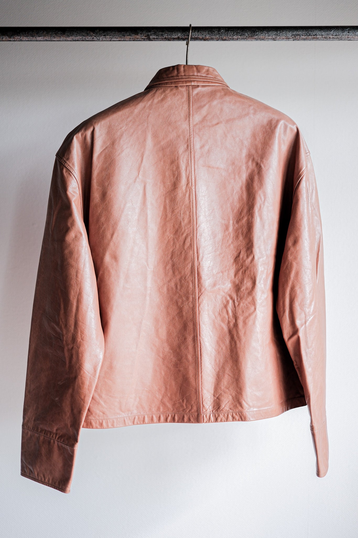 【~90’s】Old JIL SANDER Leather Jacket Size.48