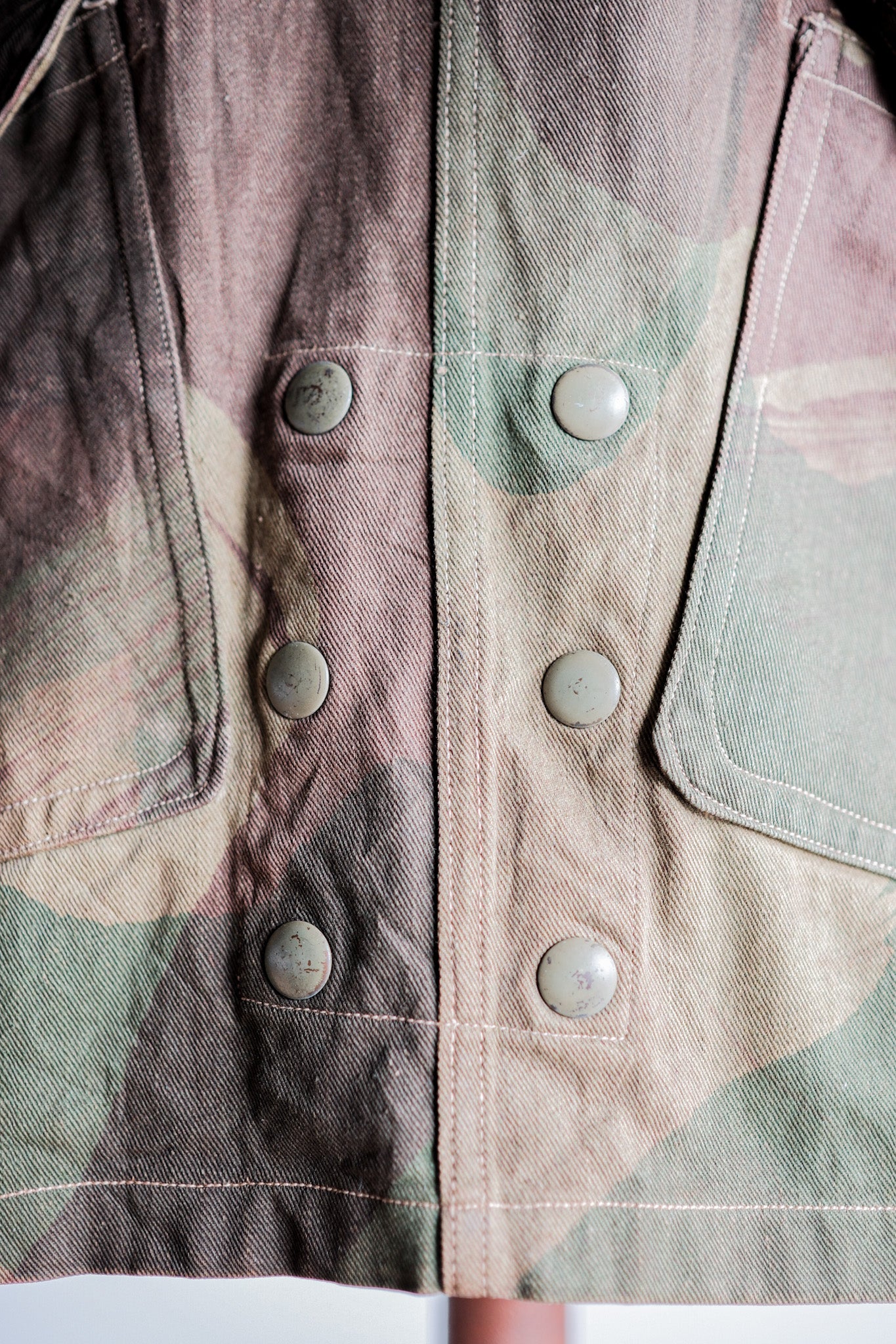 【~50's】British Army Airborne Troops Brushstroke Camouflage Denison Smock Size.3 "SAS"