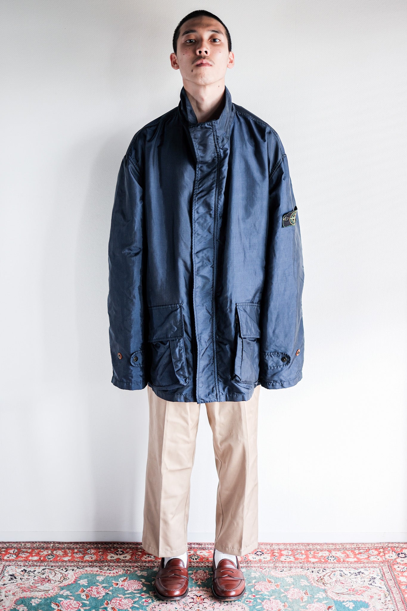 【~90’s】Old STONE ISLAND Nylon Jacket Size.XXL