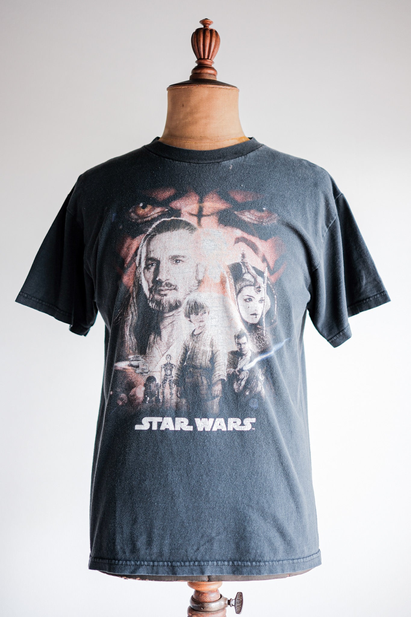 【~90's】Vintage Movie Print T-shirt Size.M "Star Wars Episode I"