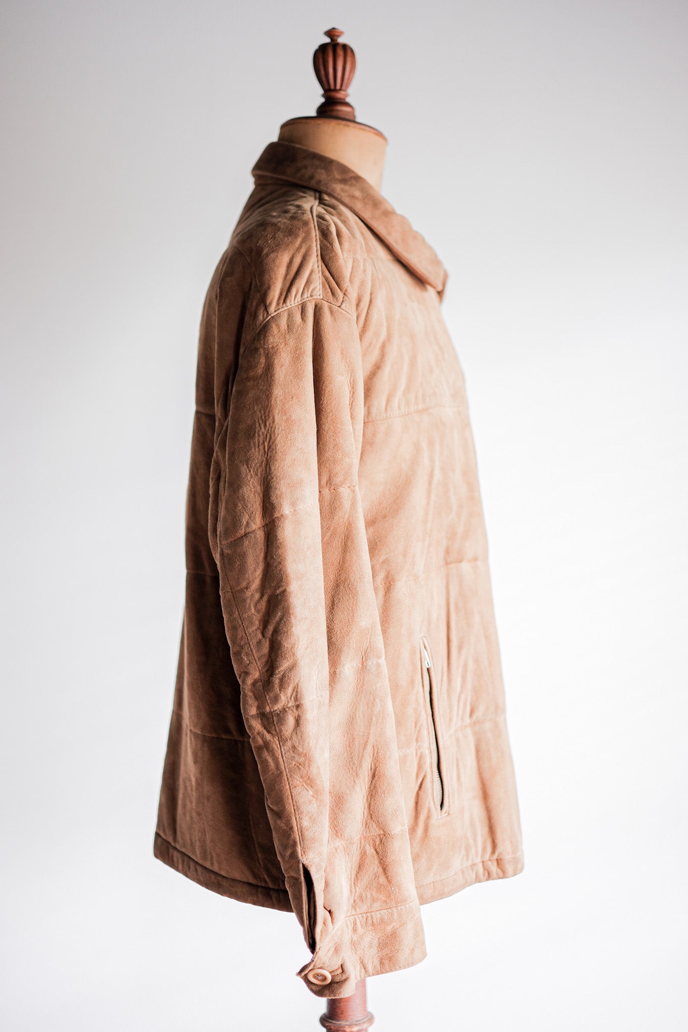【~80's】Old GIORGIO ARMANI Suede Leather Jacket