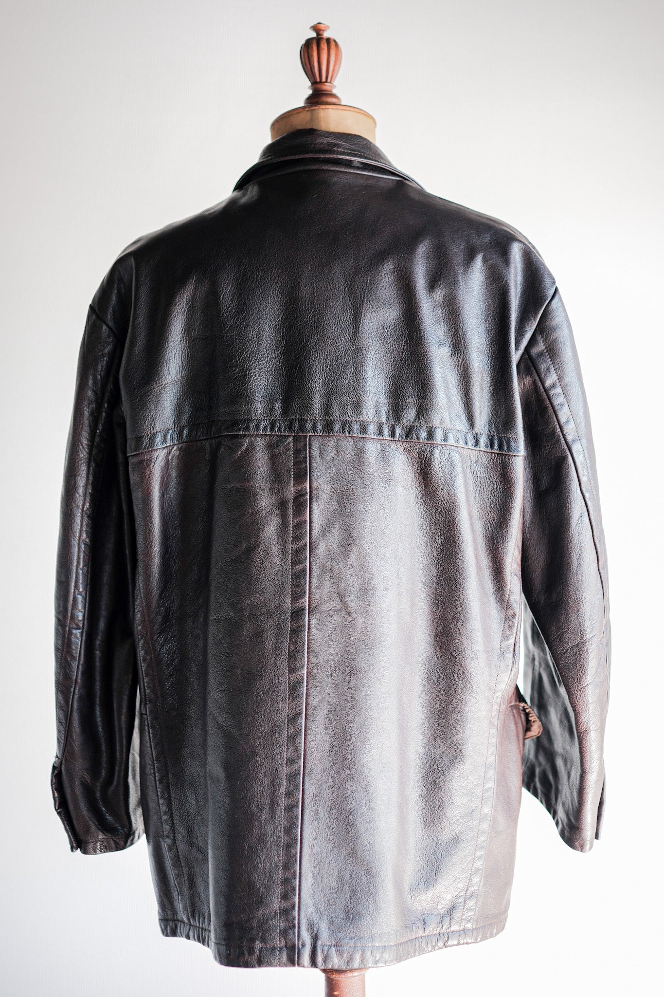 【~80’s】Old C.P.Company Leather Jacket Size.48