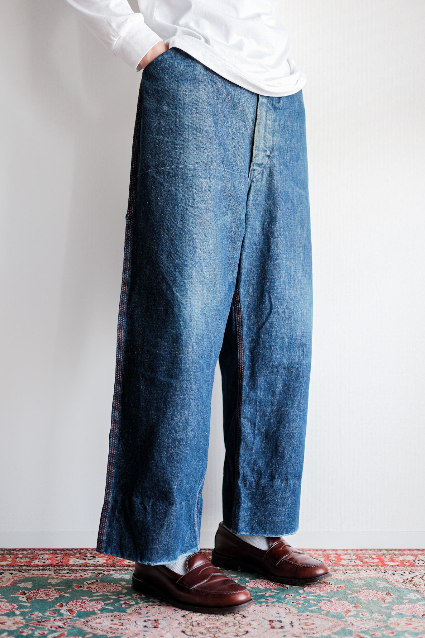 【~50's】American Vintage Denim Painter Pants "BIG MAC"