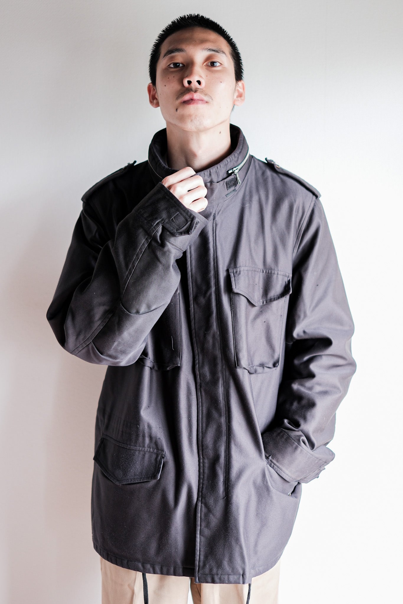 【~00’s】Old DRIES VAN NOTEN M-65 Type Jacket With Liner