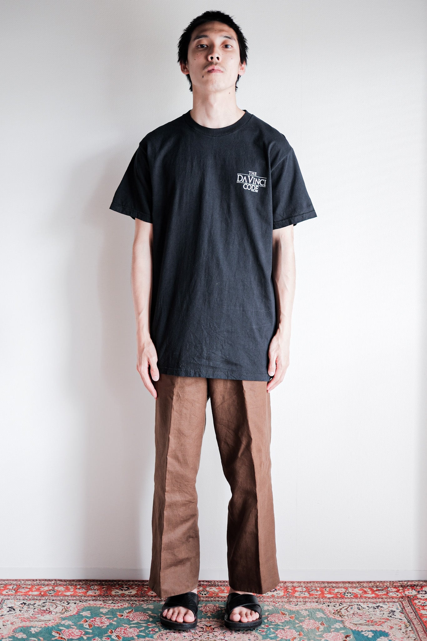 【~00's】Vintage Movie Print T-shirt Size.M "The Da Vinci Code"