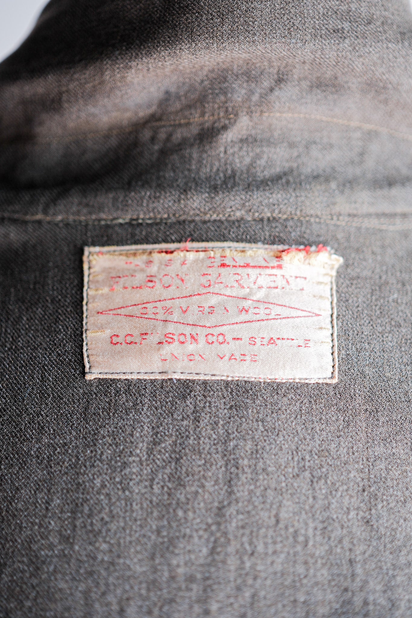 【~40’s】American Vintage Mackinaw Cruiser Jacket "Filson"