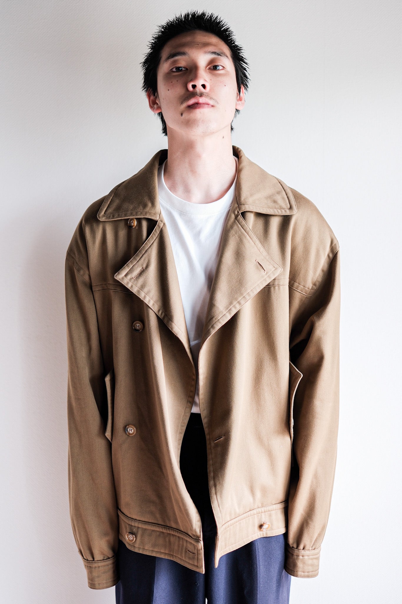 【~80’s】Old LOEWE Cotton Blouson Size.52