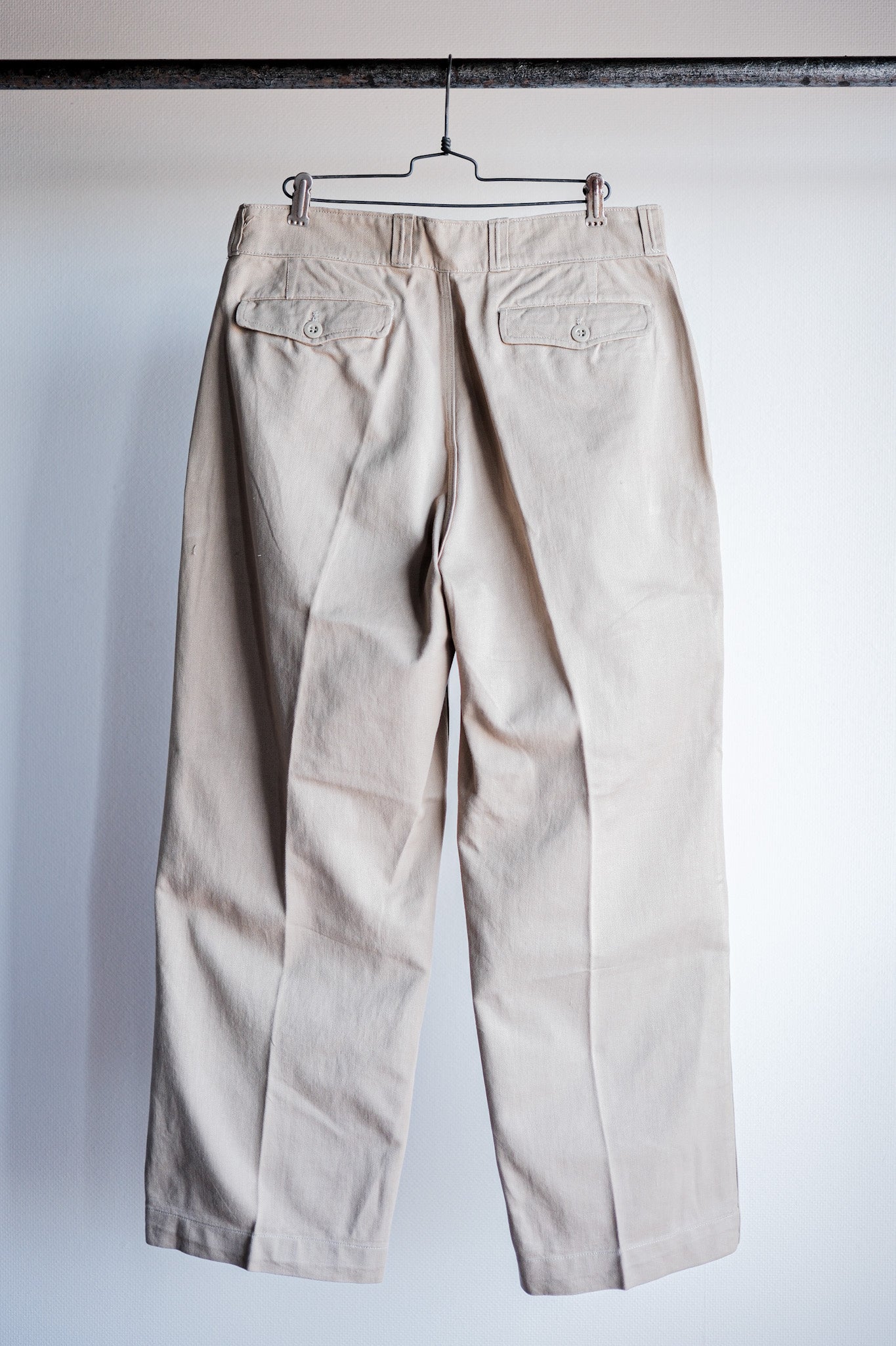【~60's】French Army M52 Chino Trousers Size.23