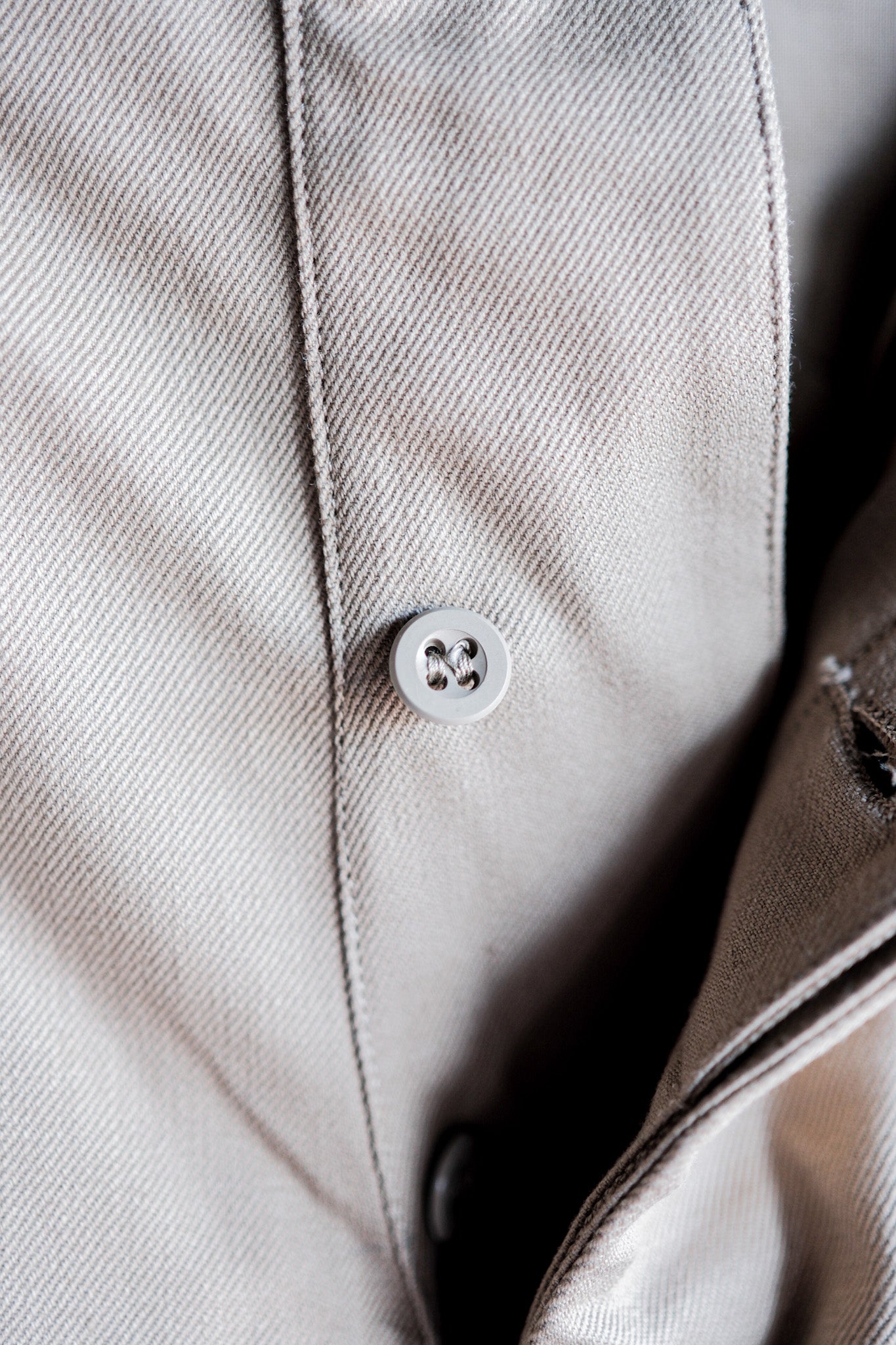 【~50's】French Army M52 Chino Trousers Size.12 "Dead Stock"