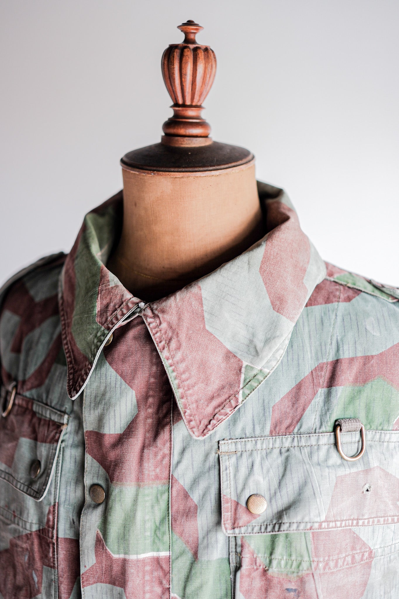 【~50's】German Army Splinter Camouflage Paratrooper Jacket