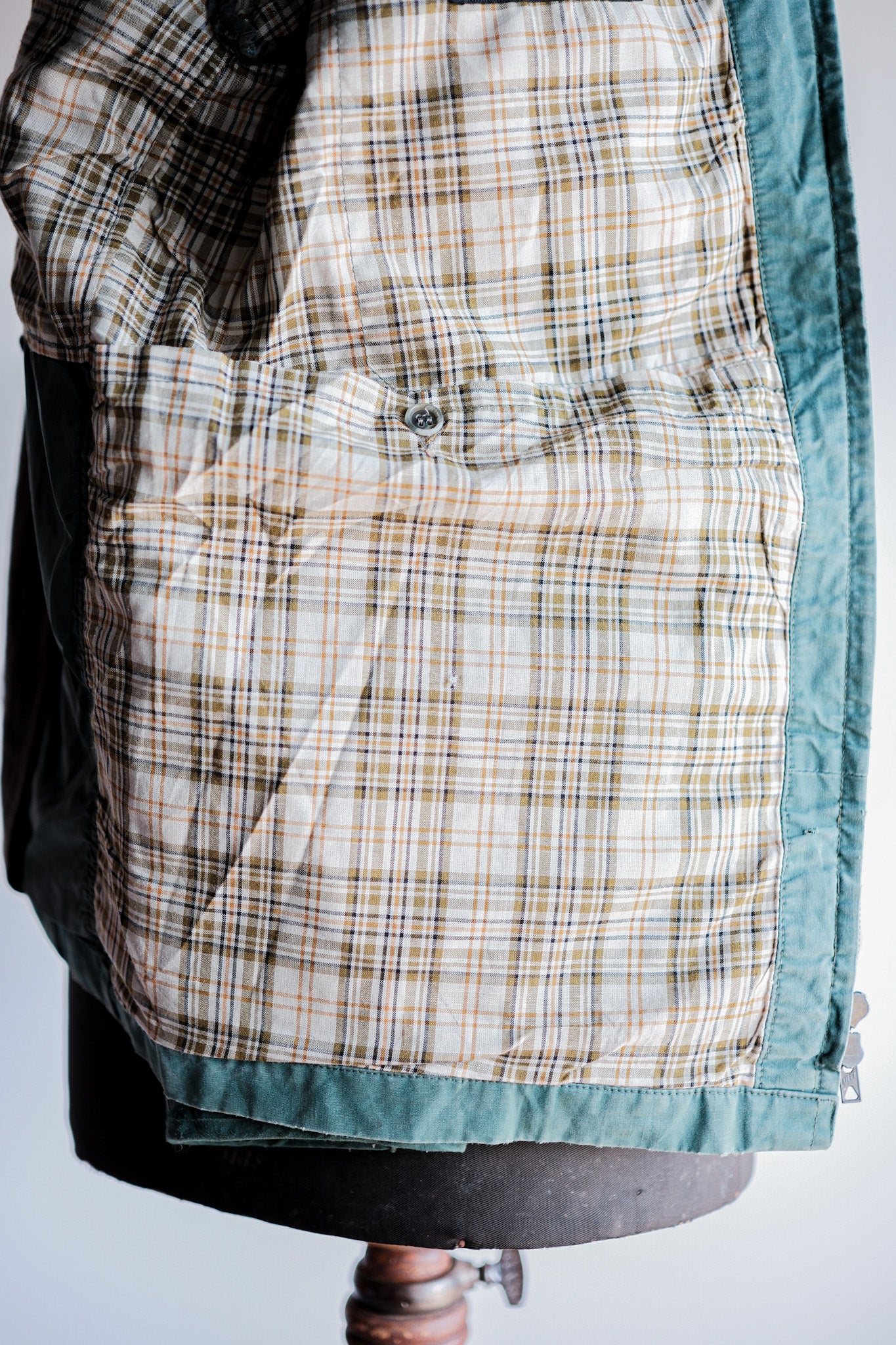 【~60's】French Vintage Hunting & Fishing Cotton Jacket Size.52 "L'ESQUIMAU"