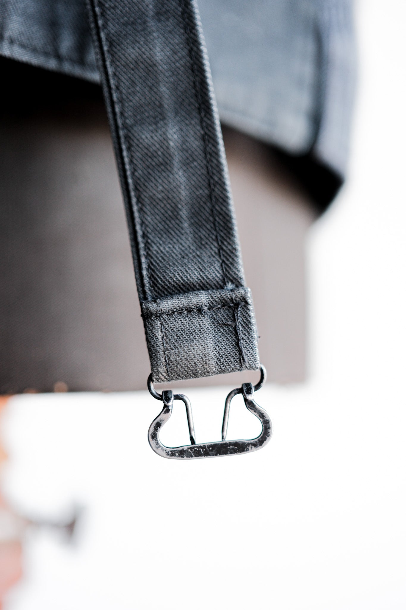 【~60's】French Vintage Gray Cotton Pique Work Gilet