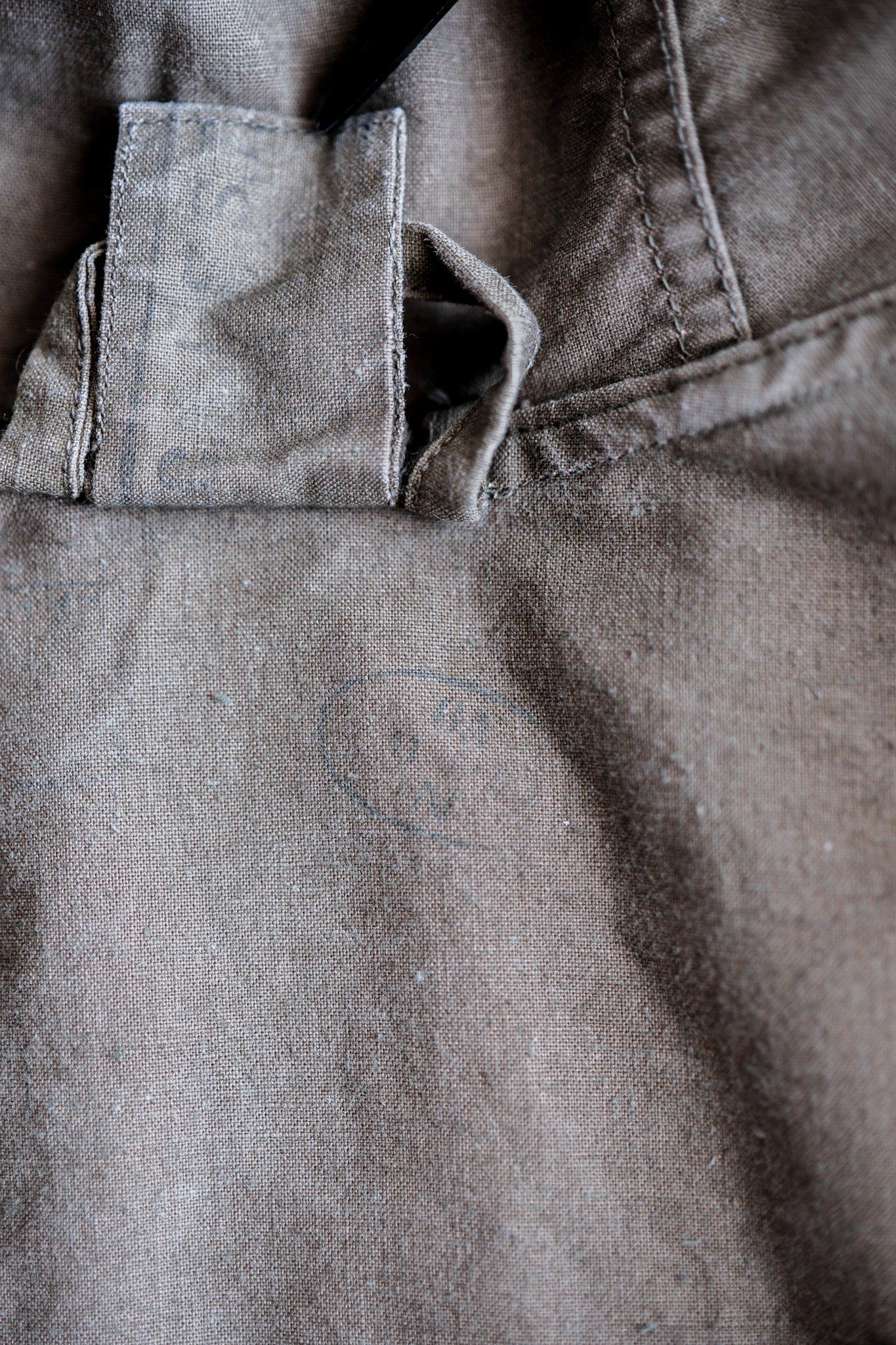 【~60's】French Army Alpine Mountain Smock Parka Size.22 "Modified"