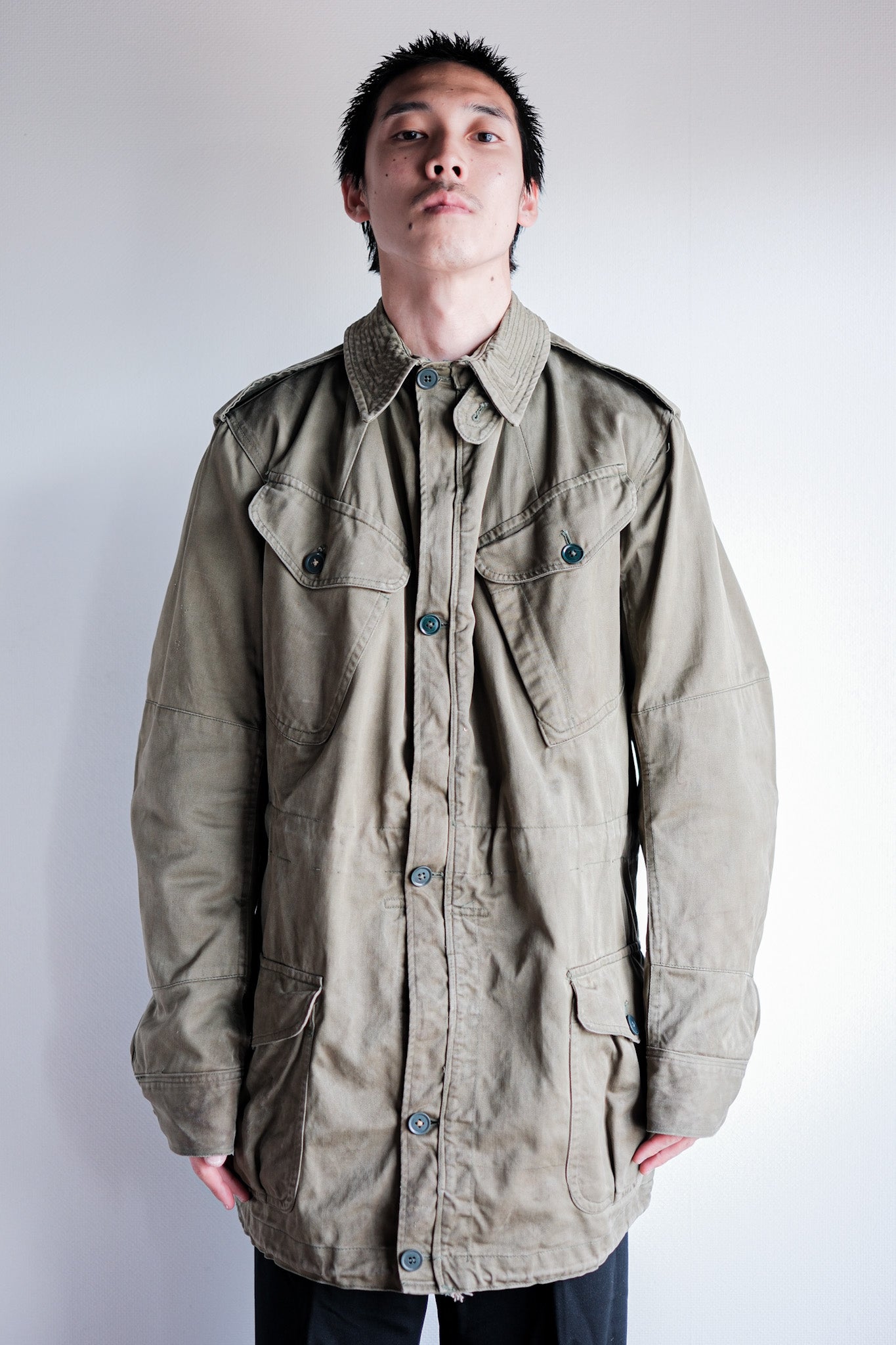 【~60's】British Army 1960 Pattern Combat Smock Size.7