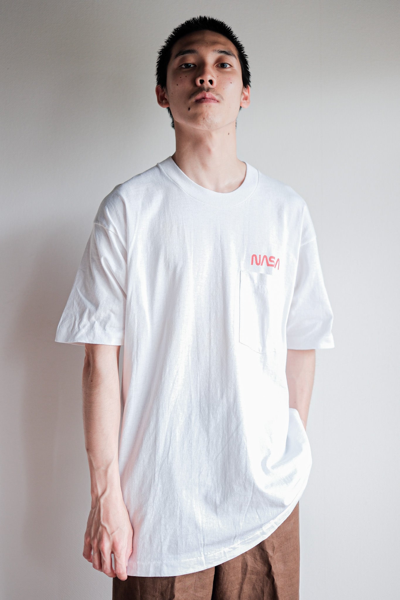 【~90's】Vintage Federal Agency Print T-shirt Size.XL "NASA" "Made in U.S.A."