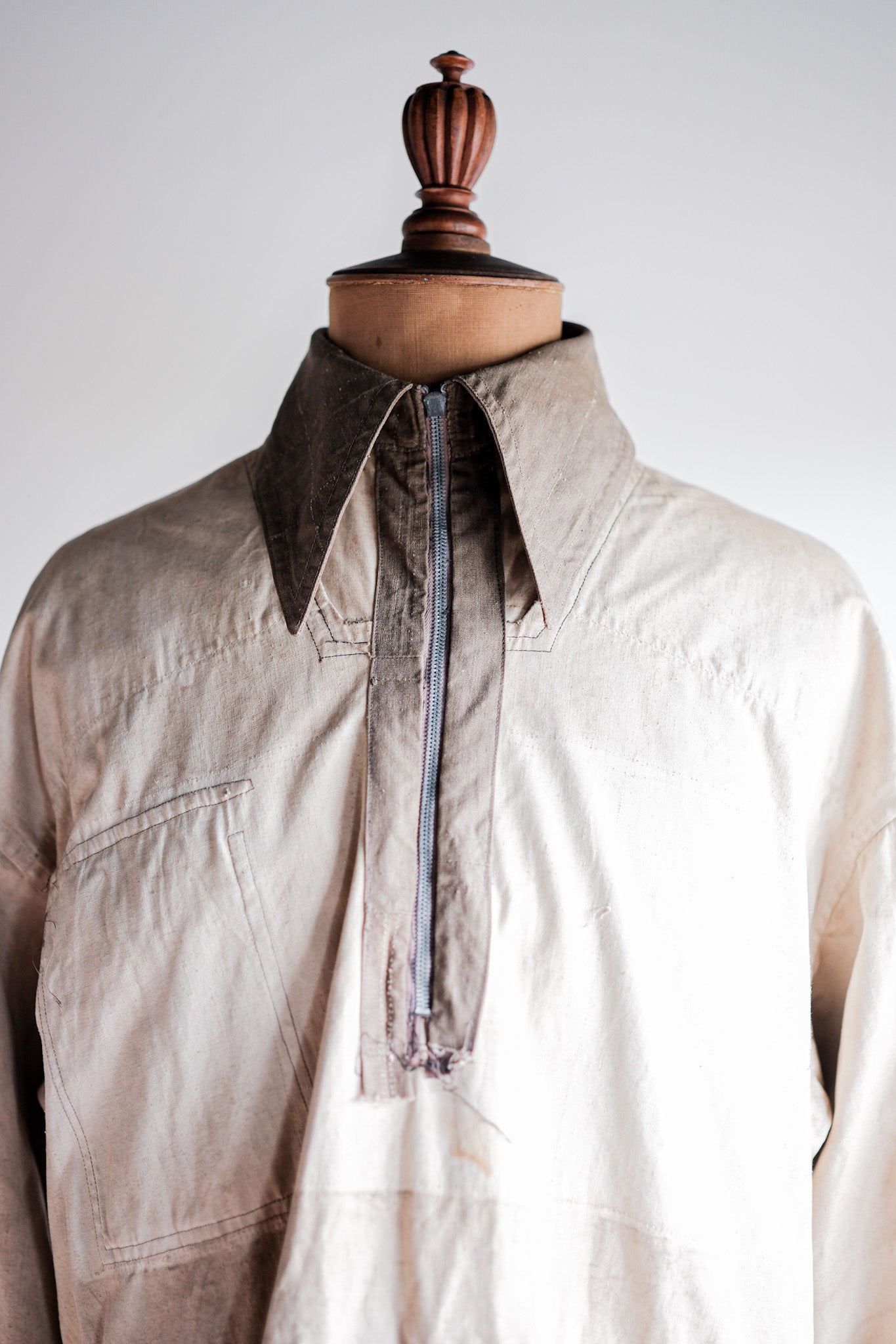 【~40's】German Army M42 Gebirgsjäger Reversible Windbluse "1st Type" "Original Modified"