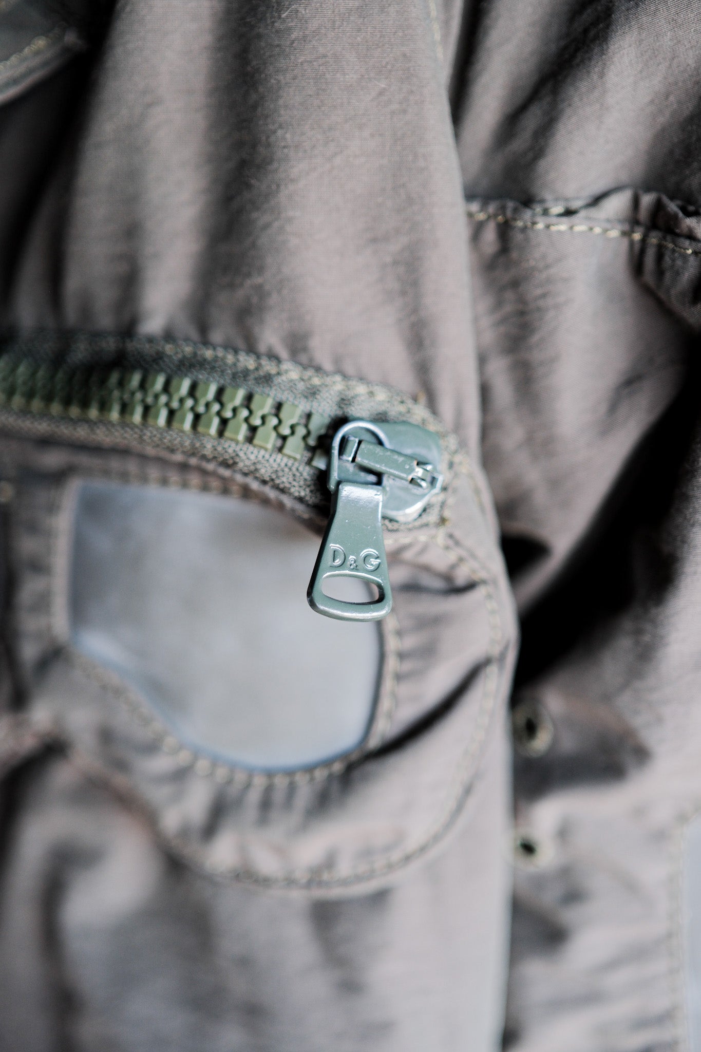 【~00's】Old DOLCE & GABBANA Flight Type Jacket Size.L