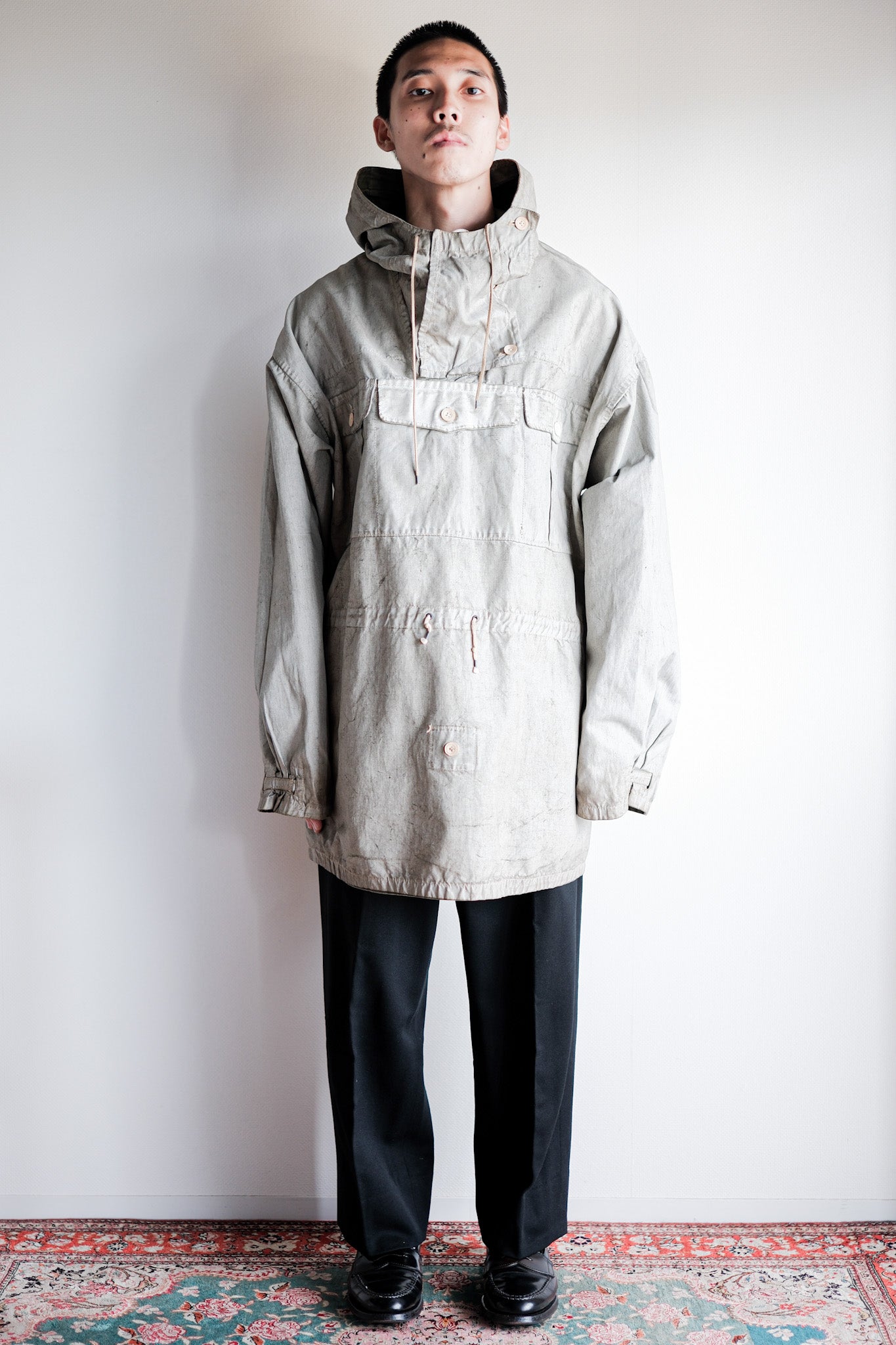 【~40's】German Army M42 Gebirgsjäger Reversible Windbluse "2nd Type"