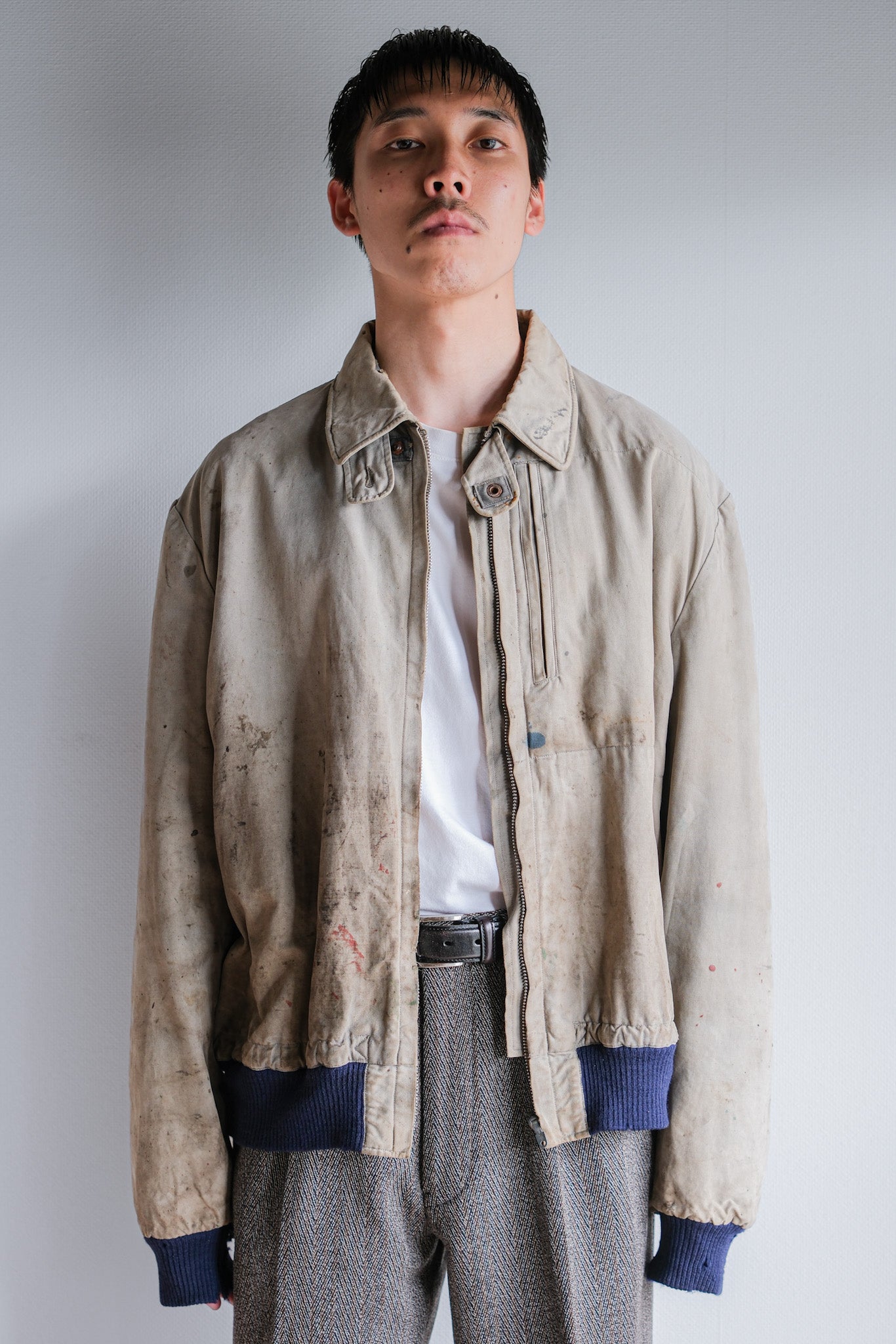 【~50's】Czechoslovakian Air Force Flight Jacket Size.2B