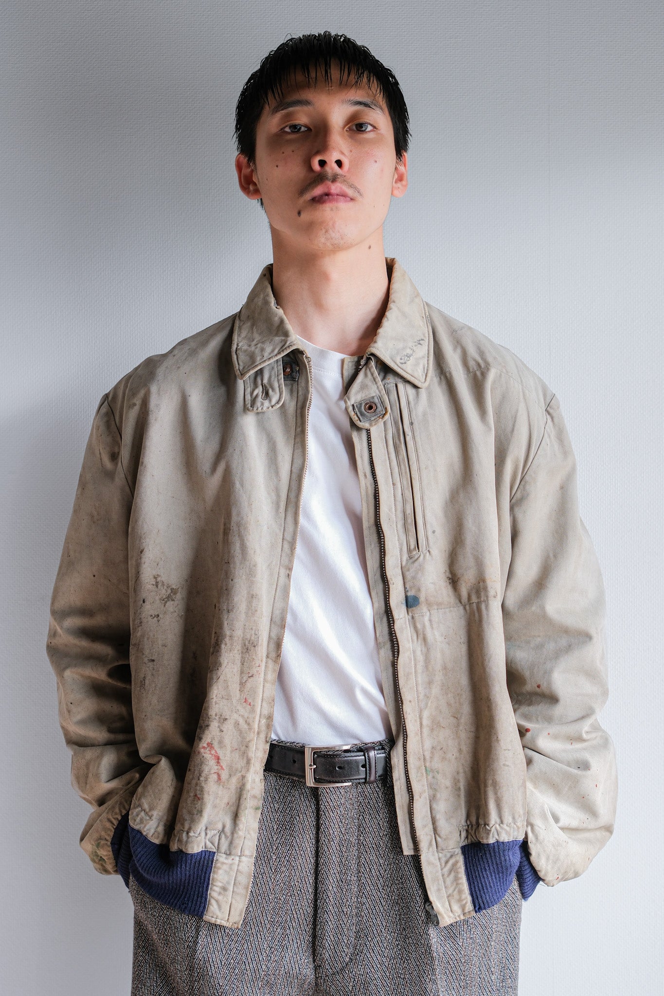 【~50's】Czechoslovakian Air Force Flight Jacket Size.2B