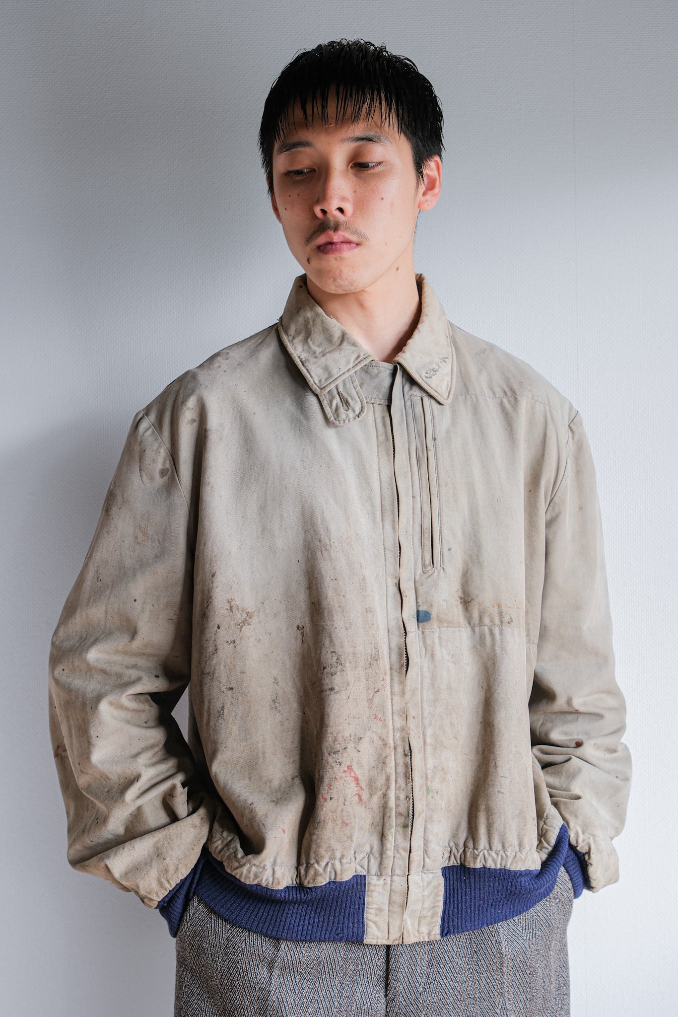 【~50's】Czechoslovakian Air Force Flight Jacket Size.2B