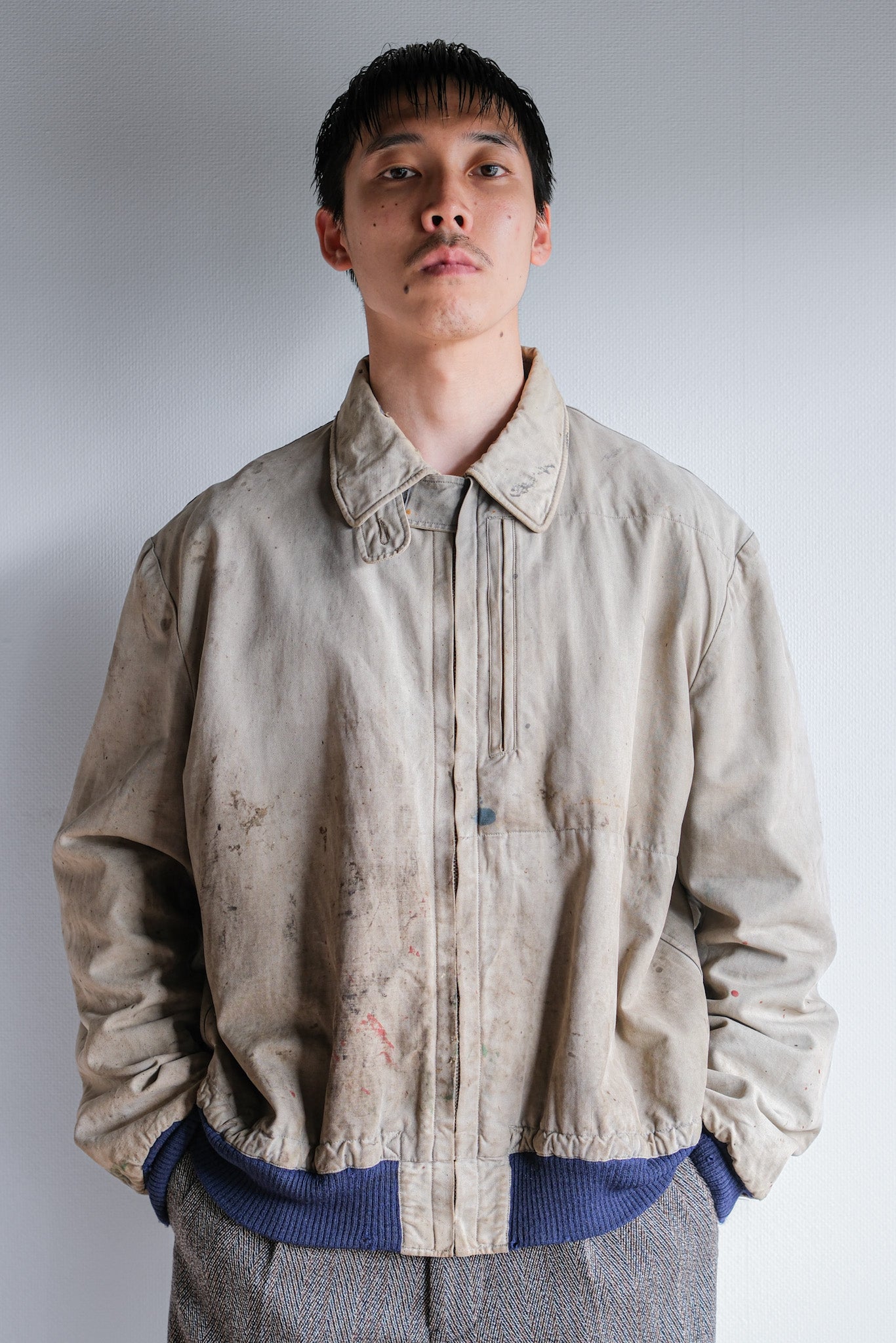 【~50's】Czechoslovakian Air Force Flight Jacket Size.2B