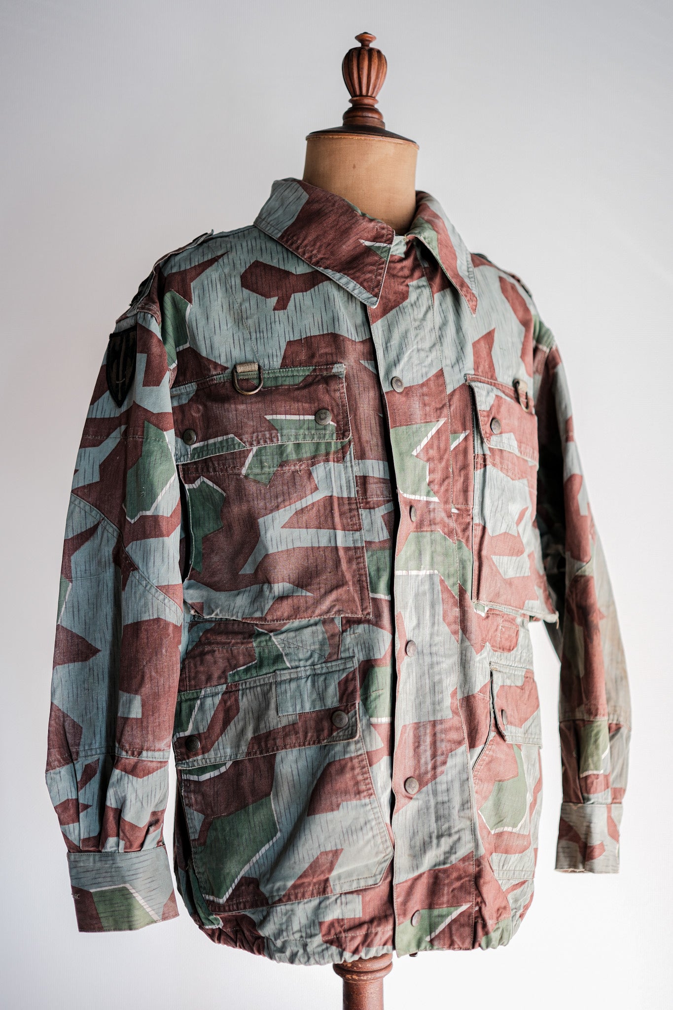 【~50's】German Army Splinter Camouflage Paratrooper Jacket